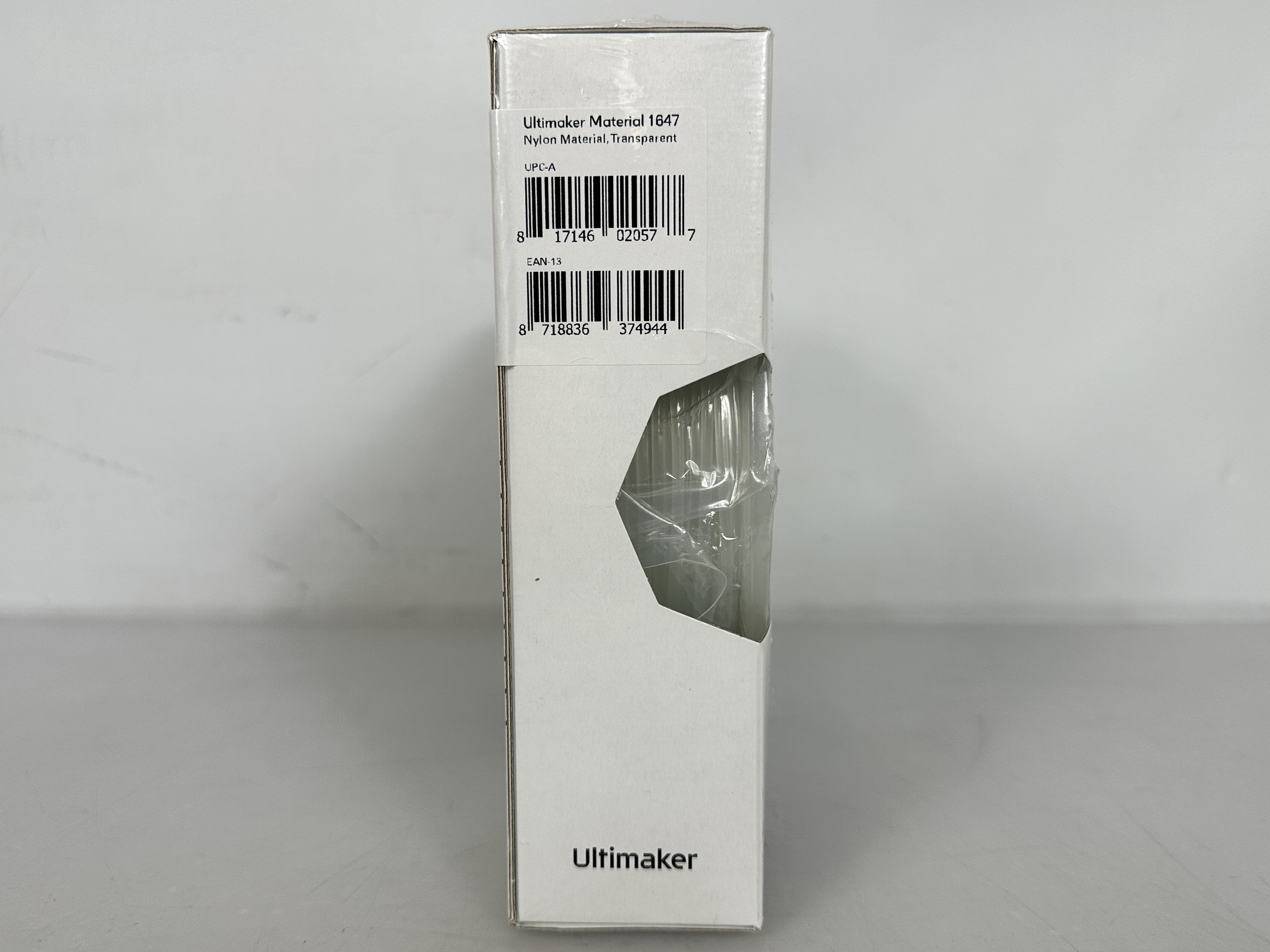 Ultimaker 1647 Nylon 2.85mm Transparent Filament Spool