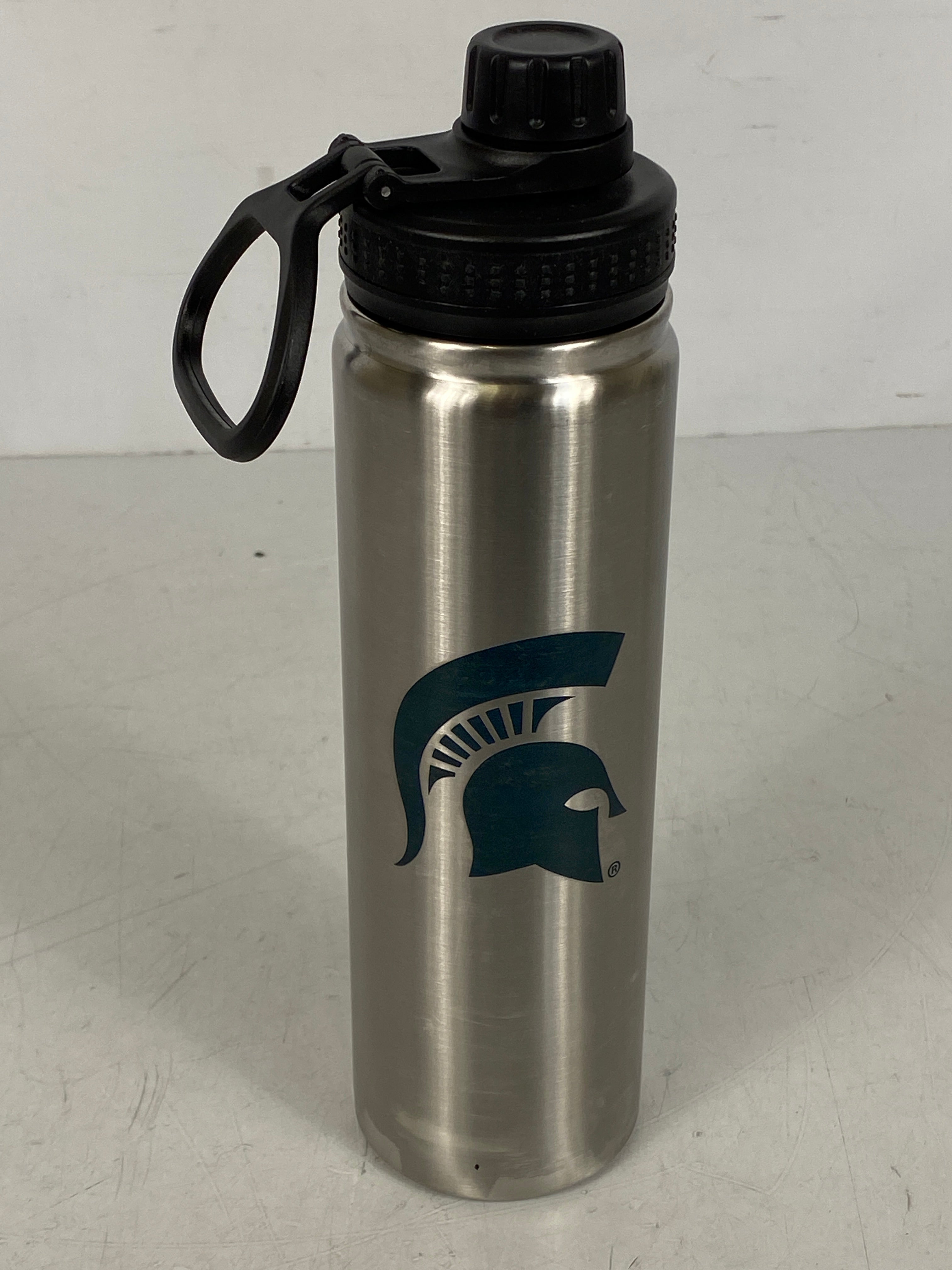 MSU University Advancement Stainless Steel Sparty Water Bottle