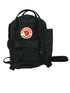Mini Fjallraven Black Kanken Backpack