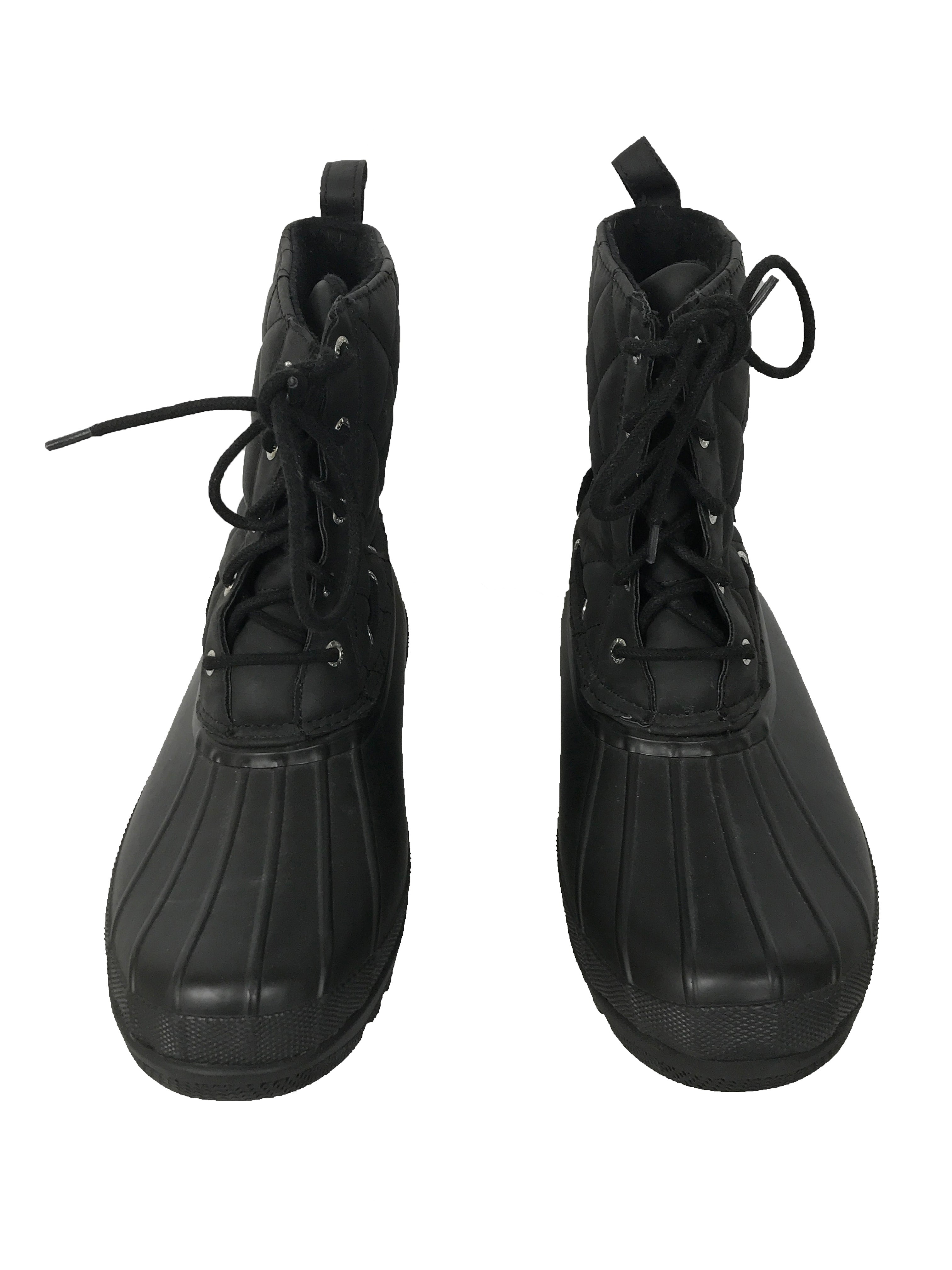 Sperry Black Duck Boots Women's Size 10