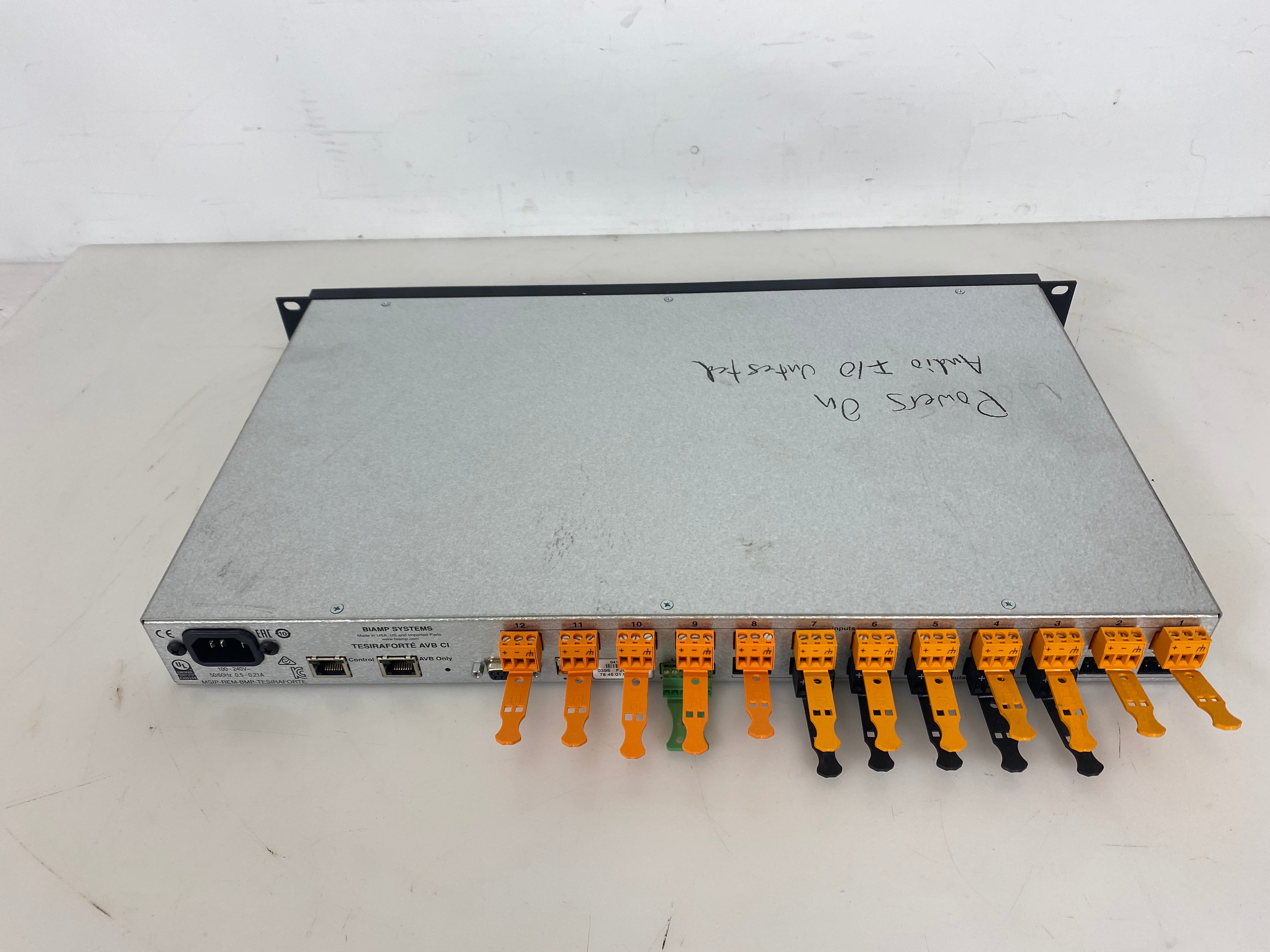 Biamp Tesira Forte AVB CI Digital Audio Signal Processor