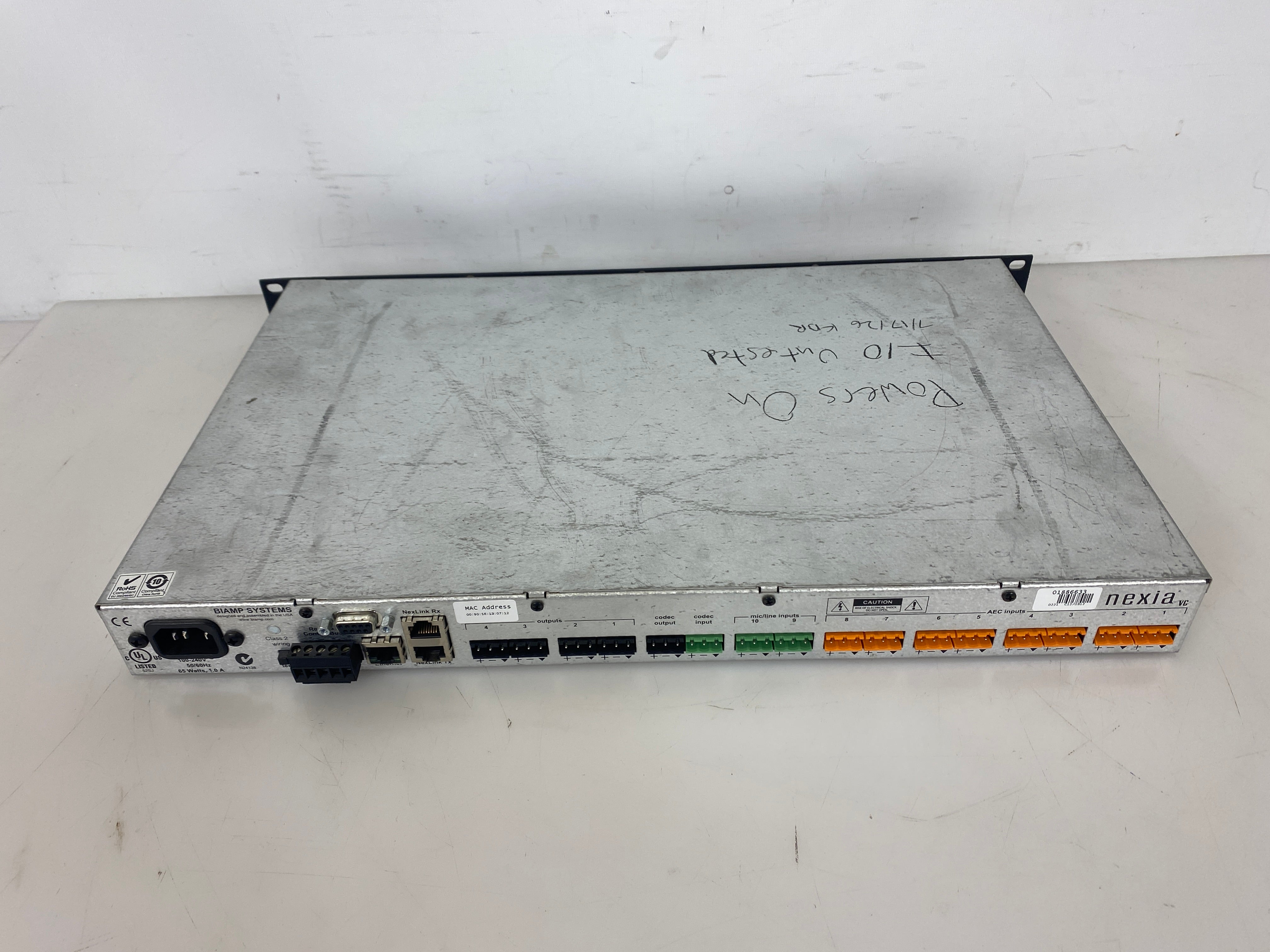 Biamp Nexia VC Video Conference DSP Audio Processor System