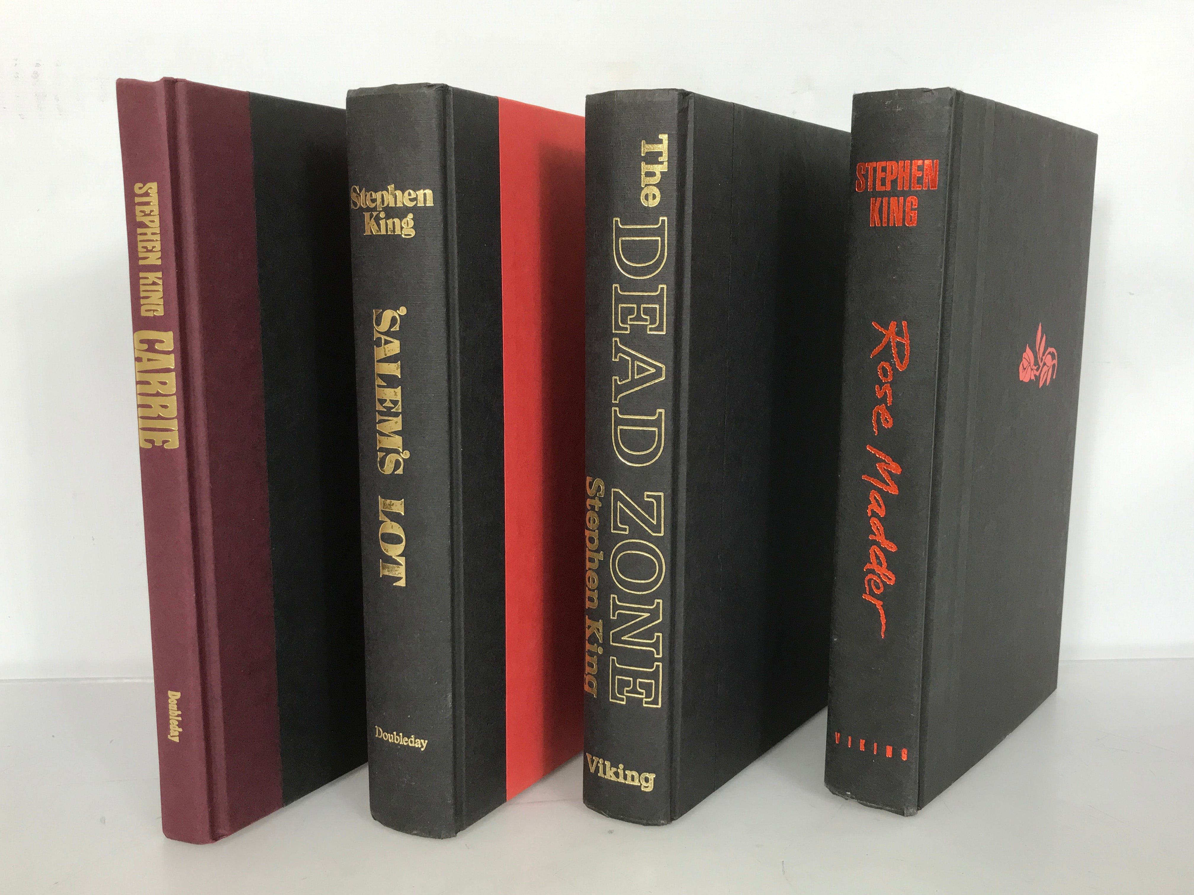Lot of 4 Stephen King Early BCE HC DJ