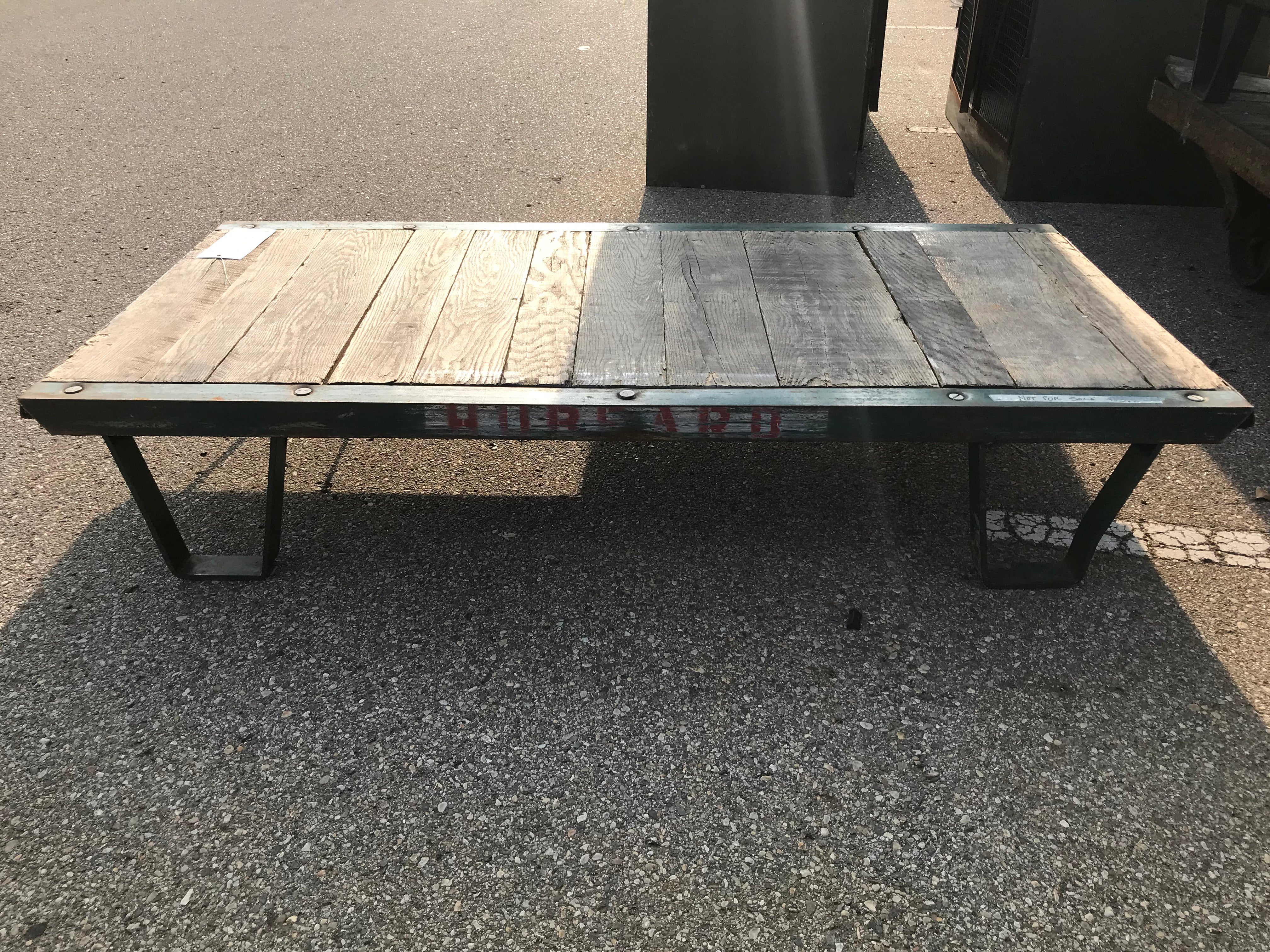 Reinforced Wood Platform Pallet #1