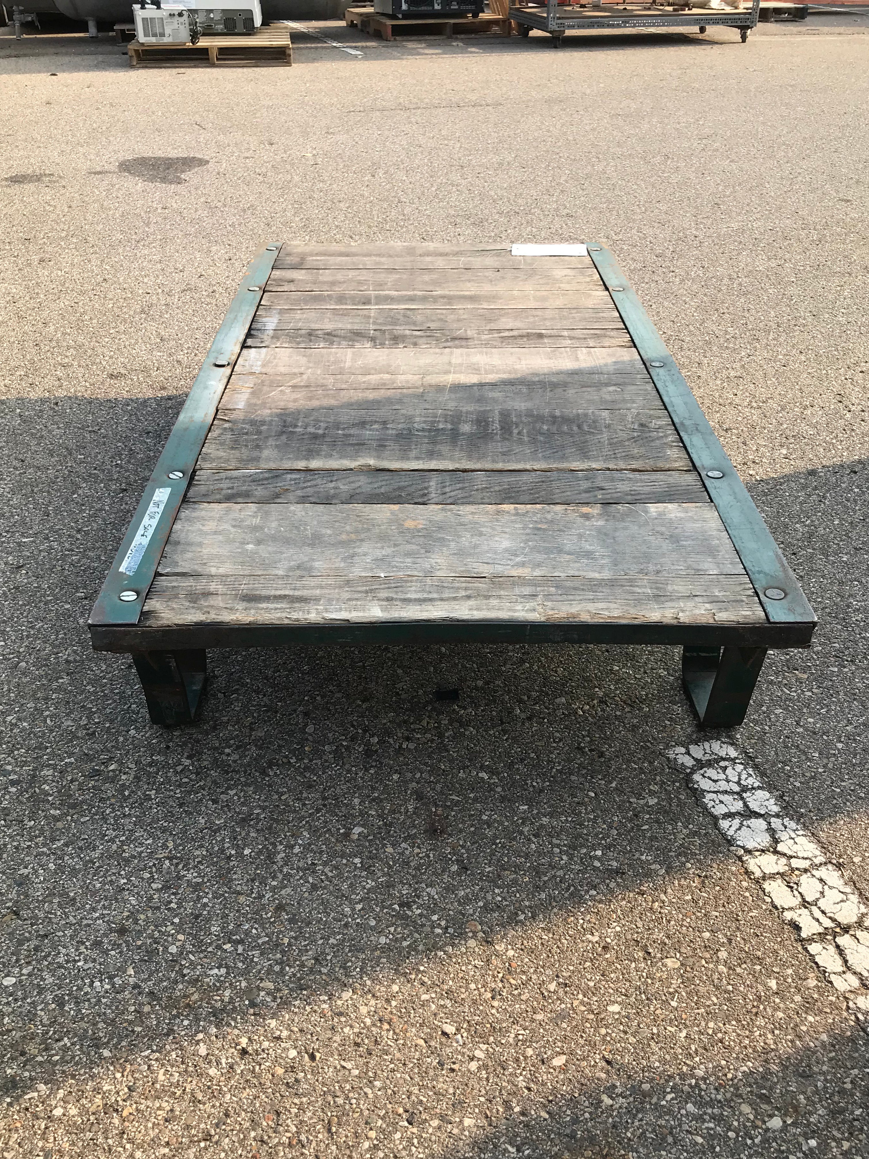 Reinforced Wood Platform Pallet #1
