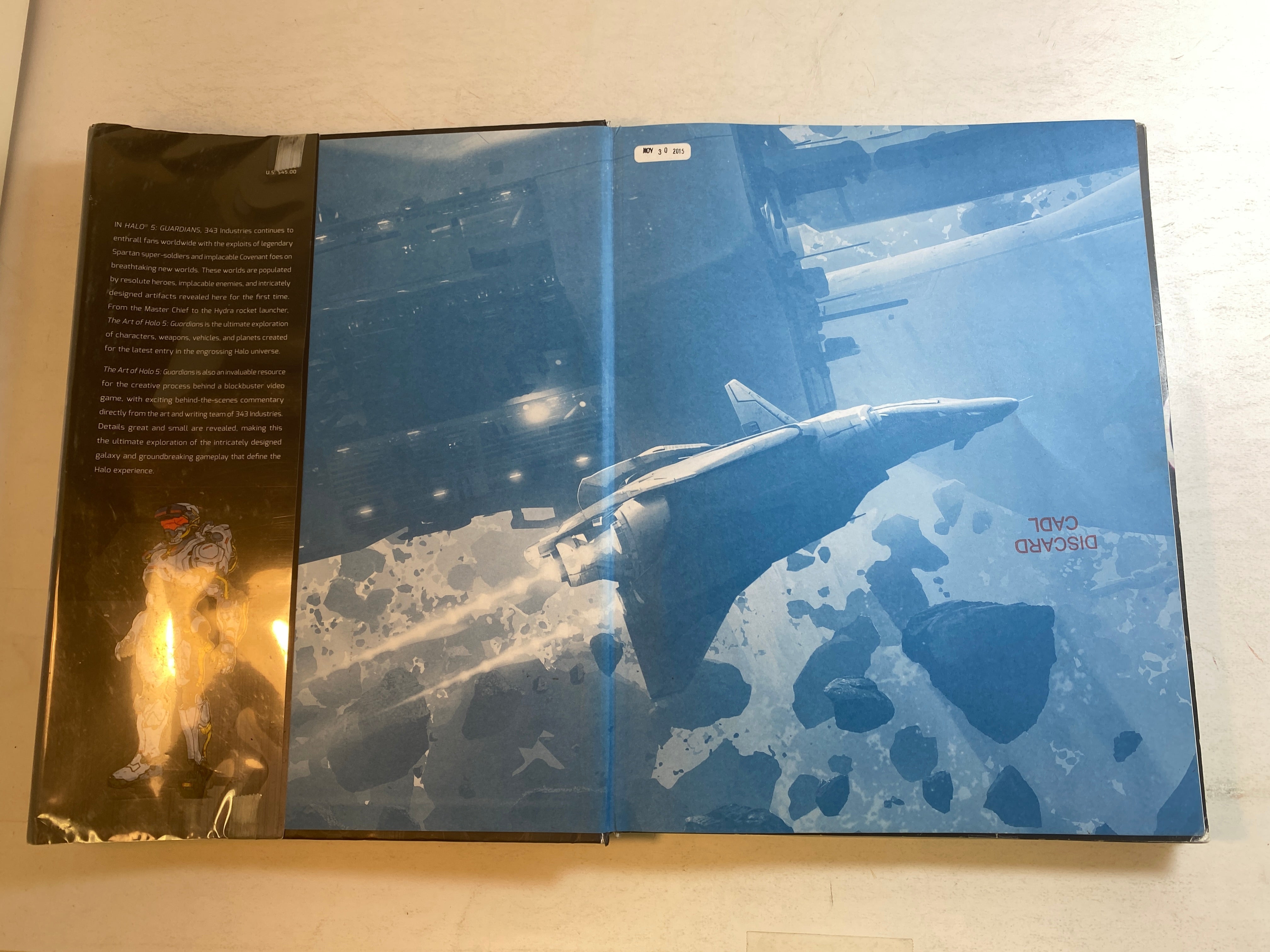 Art of Halo 5 Guardians Ex Library 2015