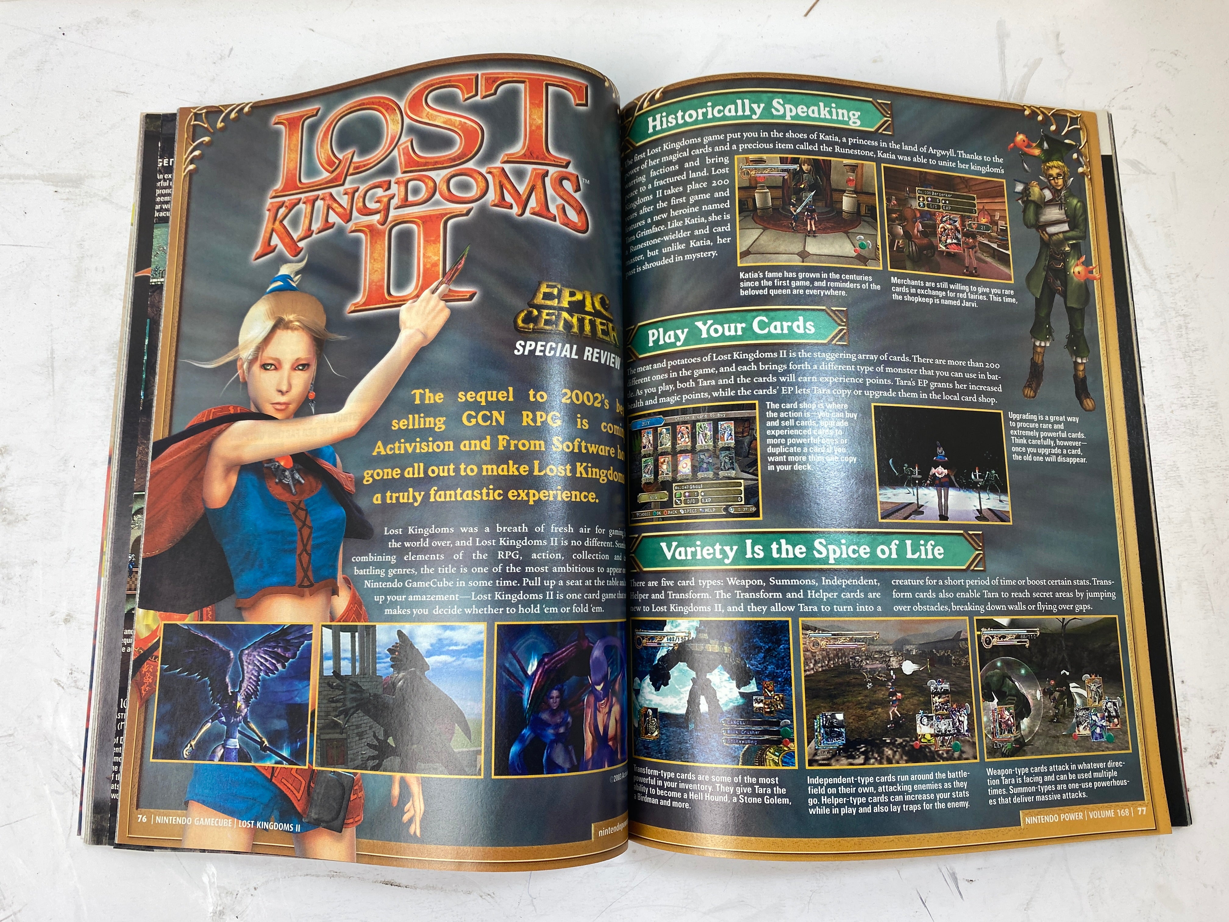 Nintendo Power Magazine Vol 168 May 2003 w/  poster