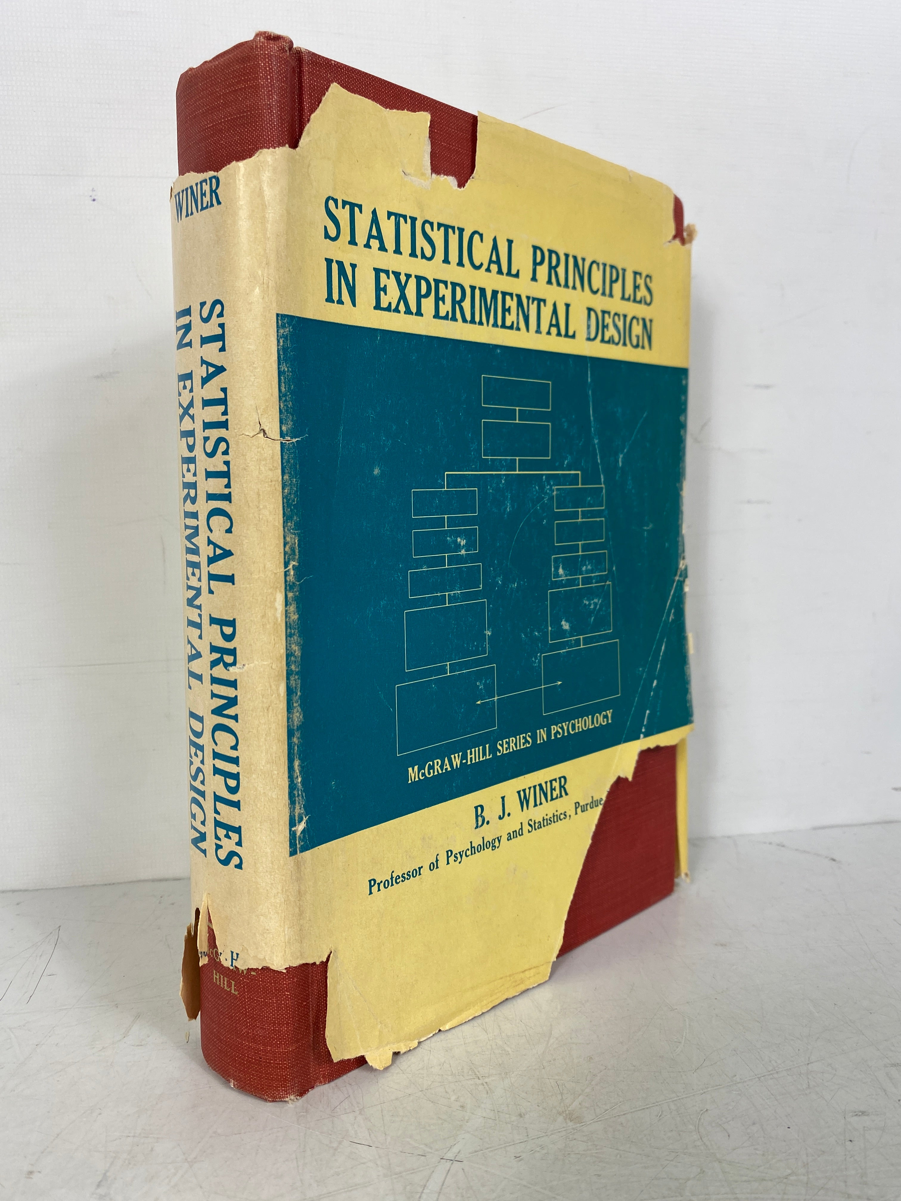 Statistical Principles in Experimental Design by B.J. Winer 1962 HC DJ