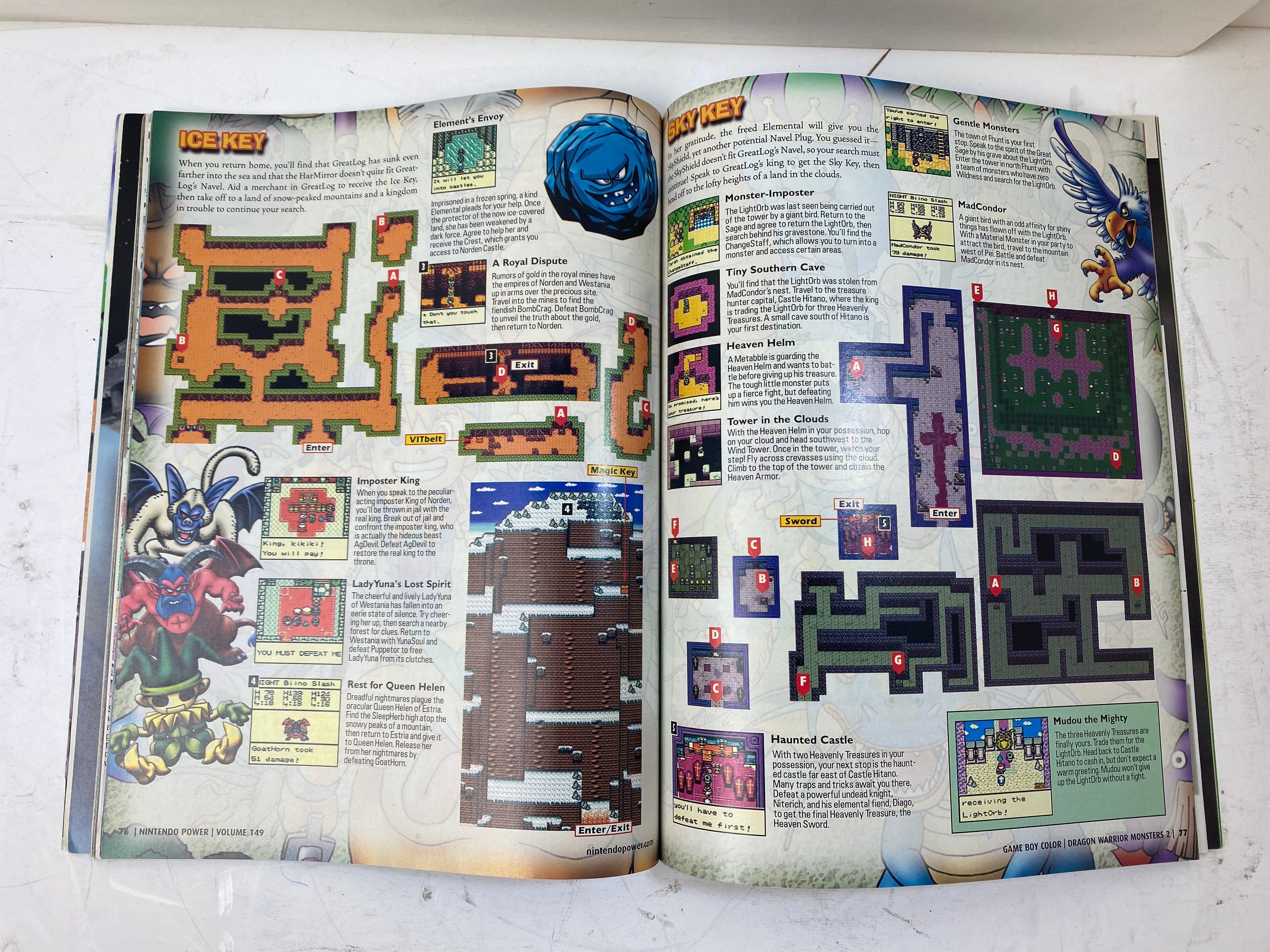 Nintendo Power Magazine Vol 149 October 2001 w/  poster
