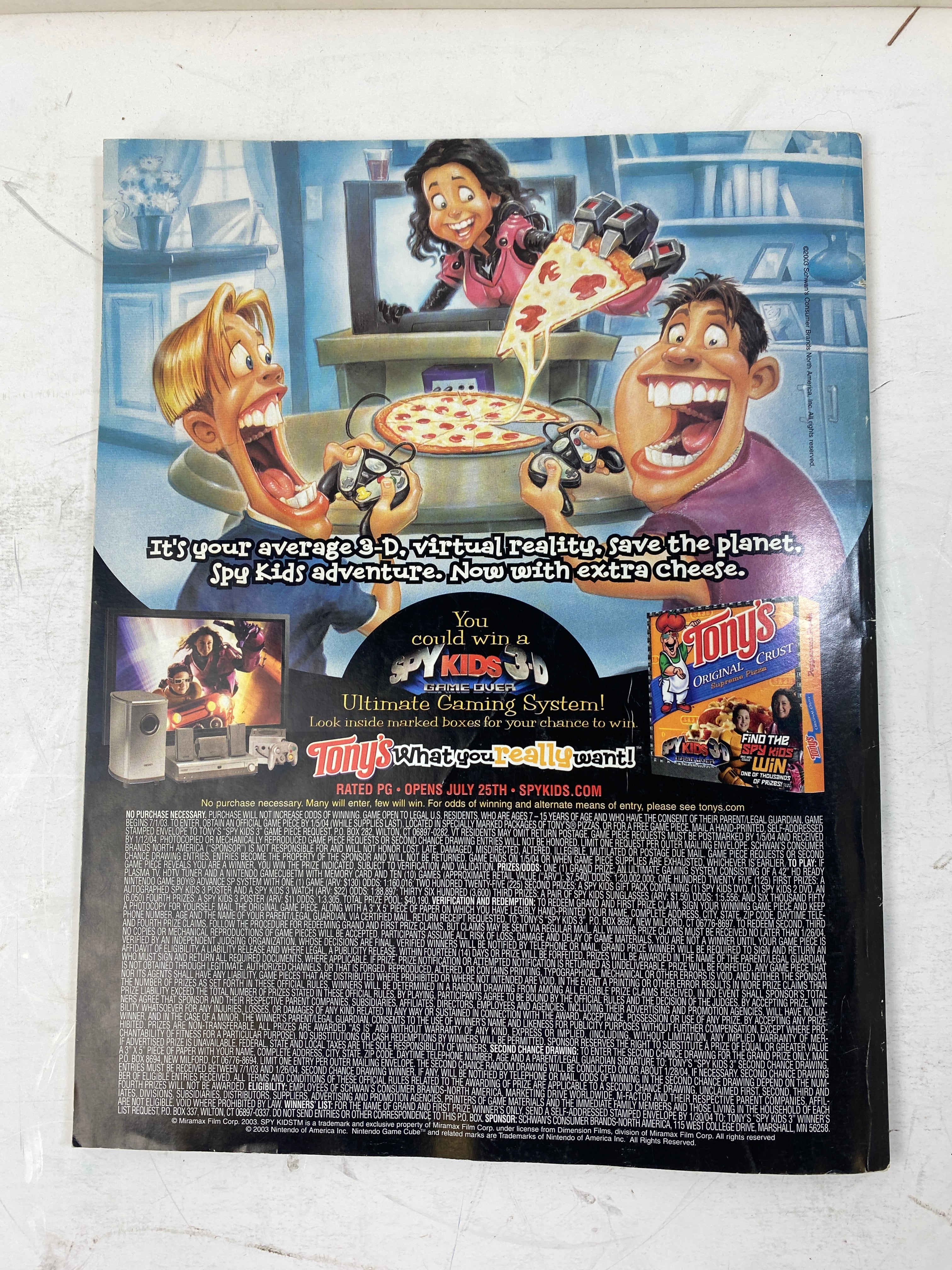 Nintendo Power Magazine Vol 172 October 2003  w/  poster