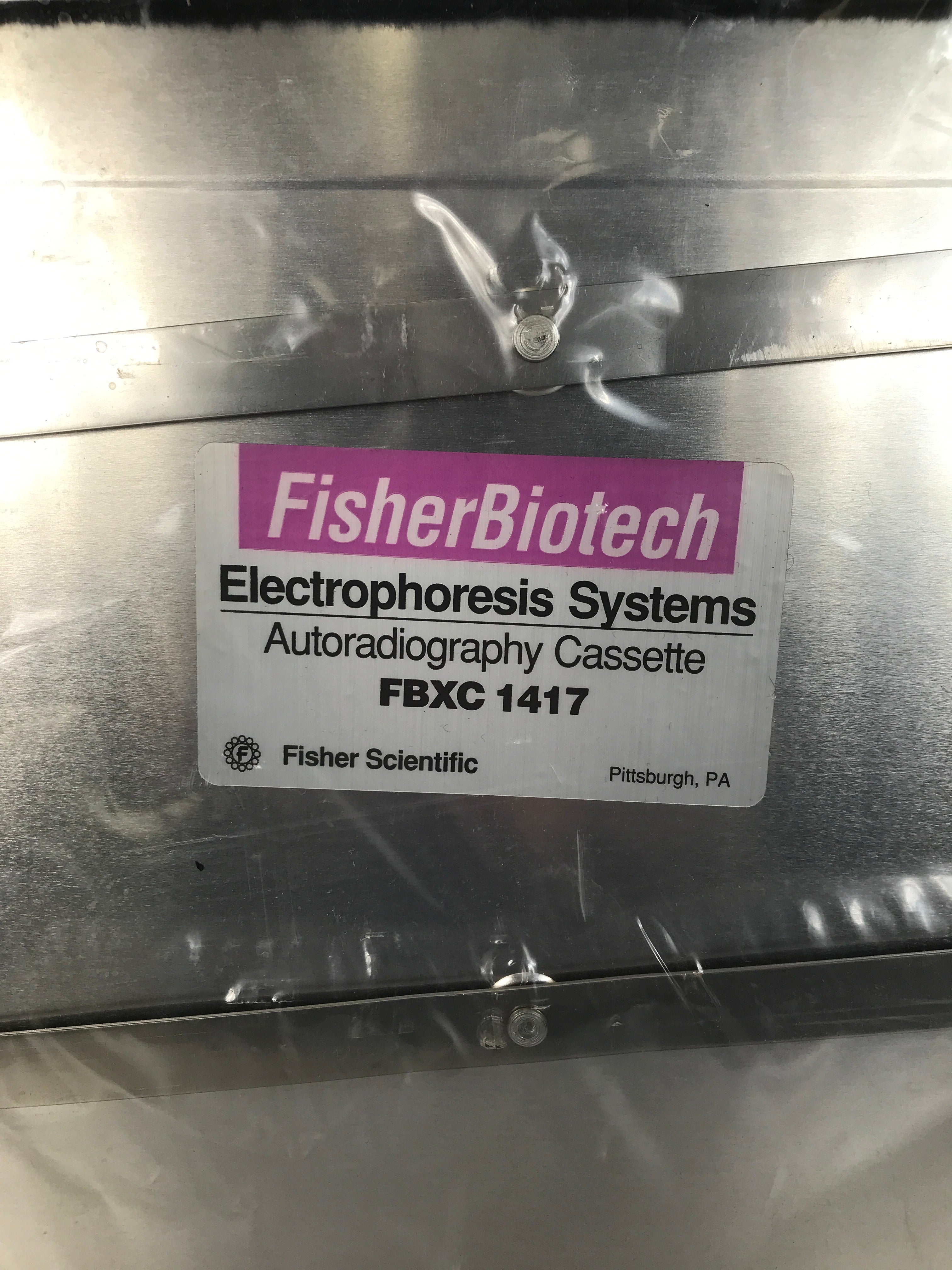 Fisher Biotech Autoradiography Cassette FBXC 1417