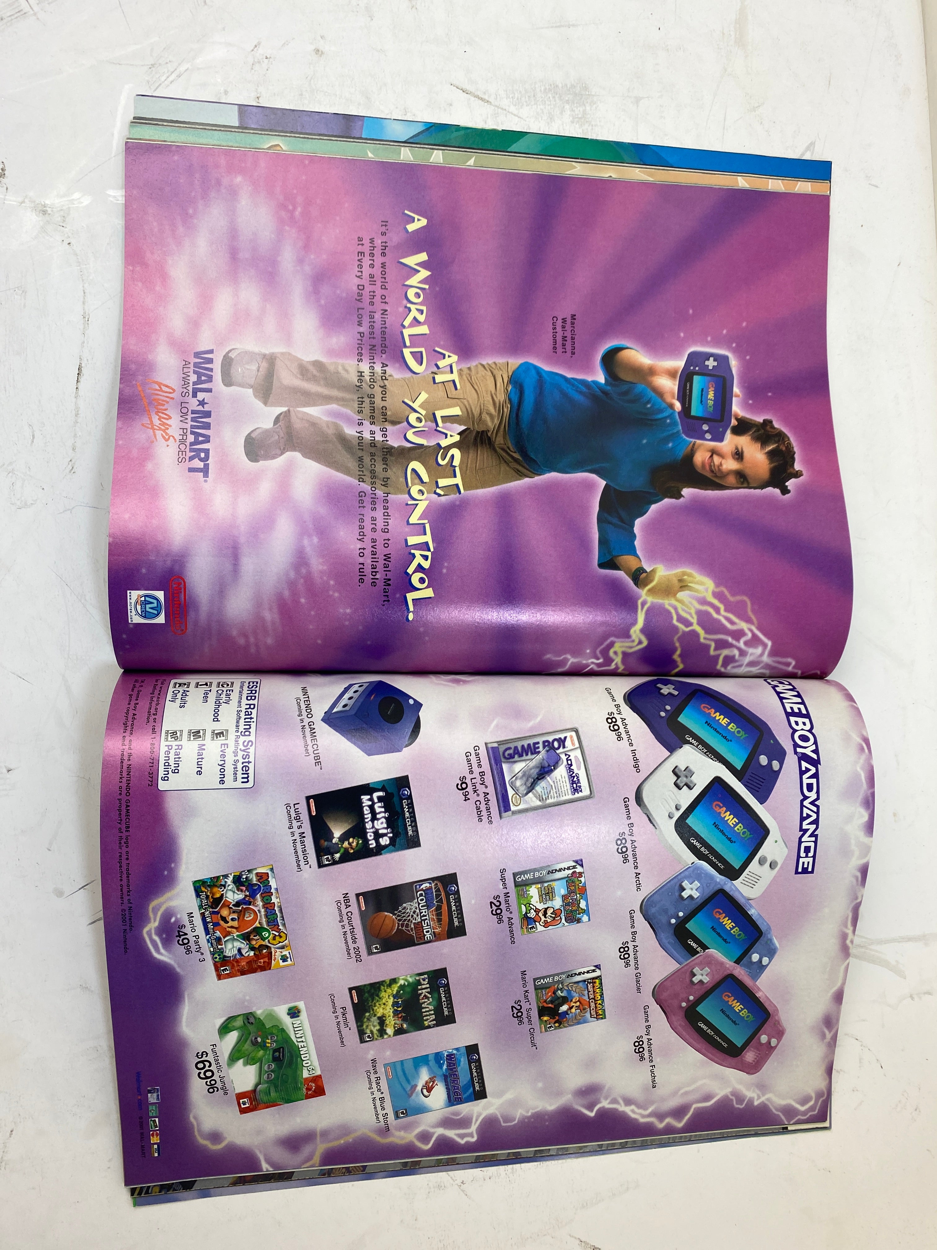 Nintendo Power Magazine Vol 150 November 2001 w/  poster