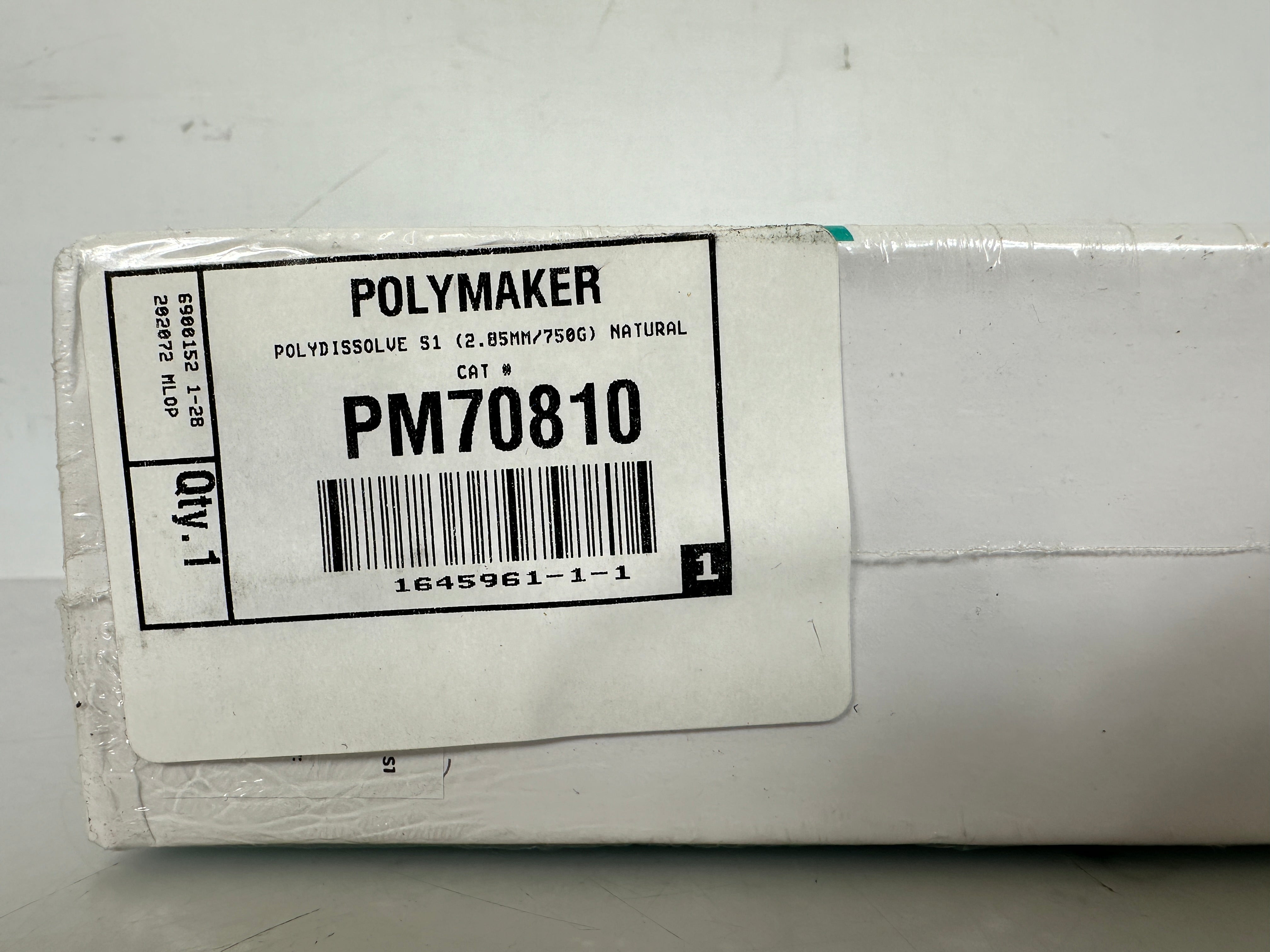Polymaker PollyDissolve S1 PVA 2.85mm Natural Filament Spool