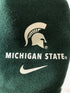 Nike Michigan State University Green Cropped Hoodie Women's Size Medium