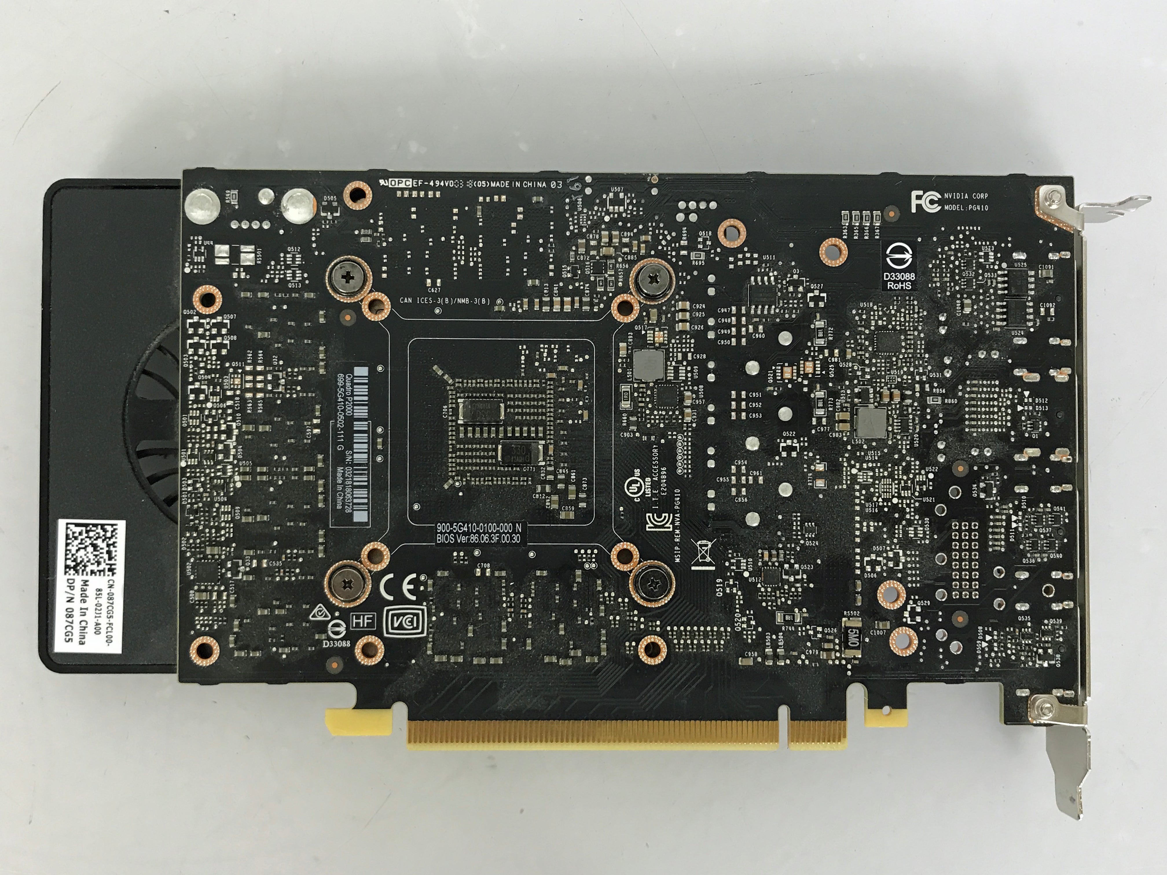 Nvidia Quadro P2000 5GB GDDR5 PCIe Video Graphics Card