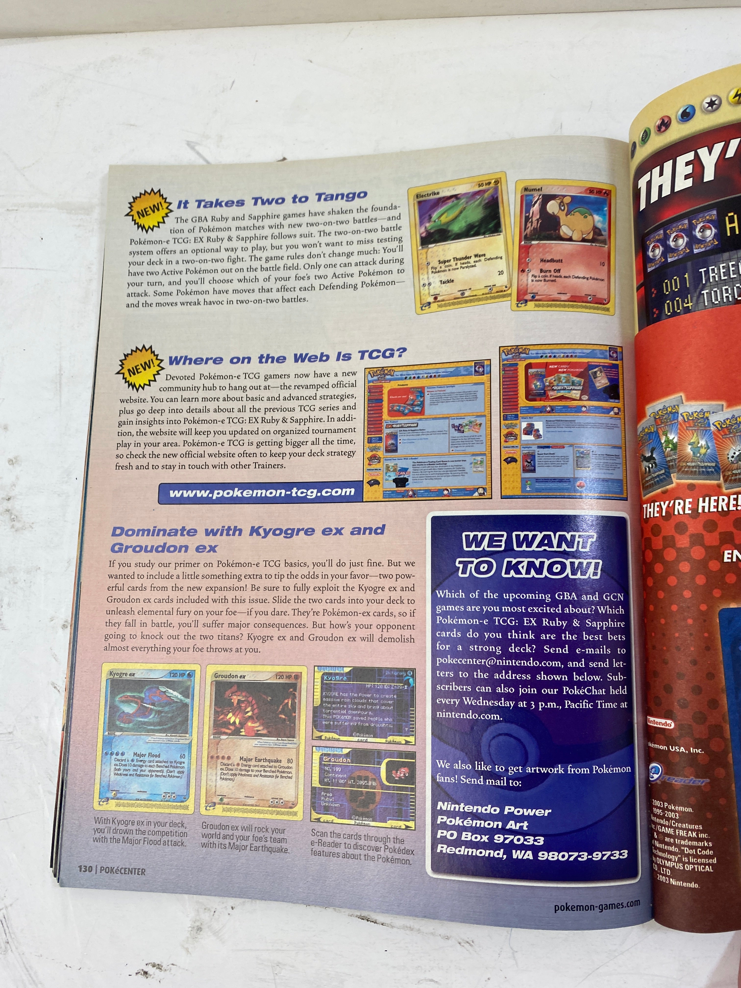 Nintendo Power Magazine Vol 170 August 2003  w/  poster
