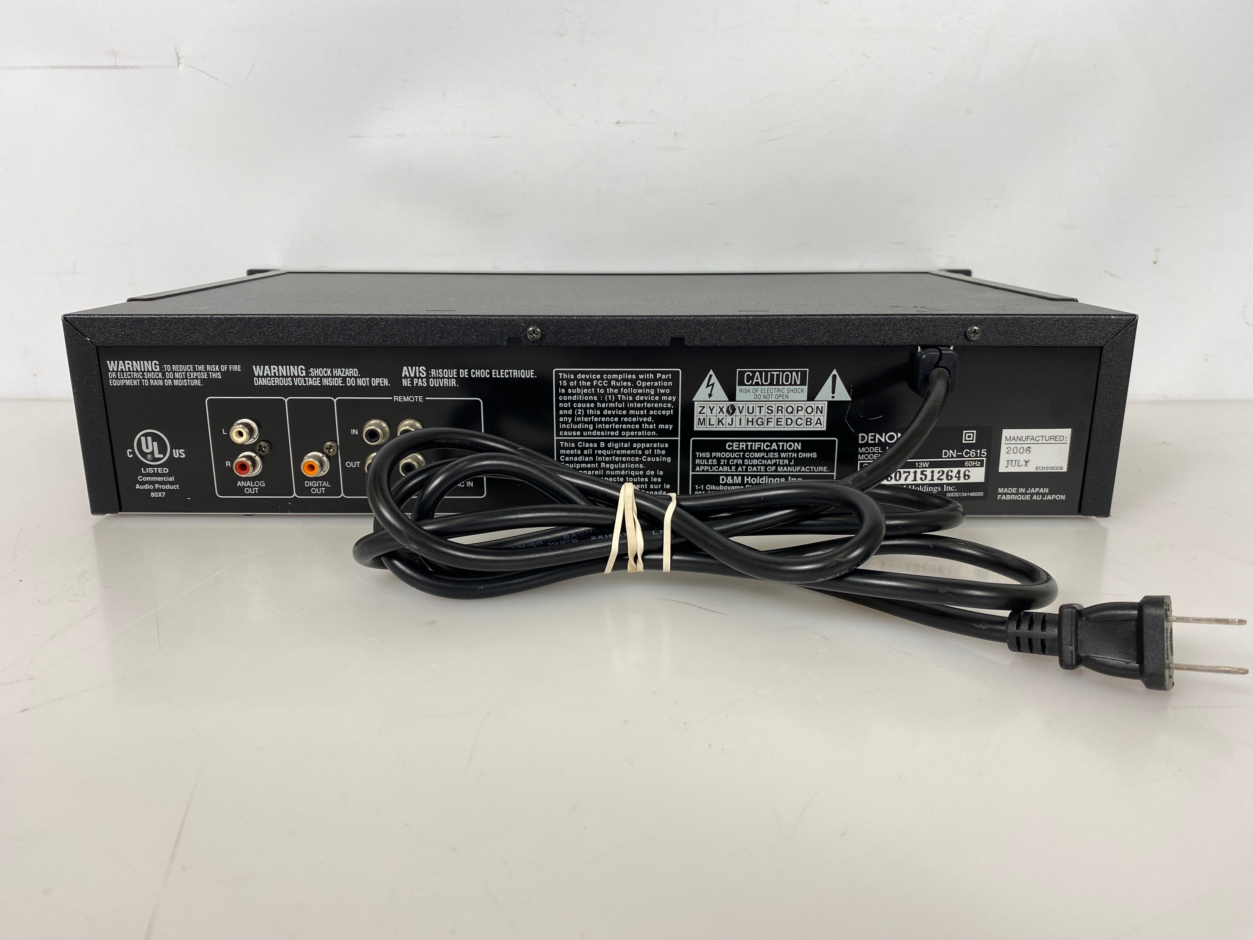 Denon DN-C615 CD Player