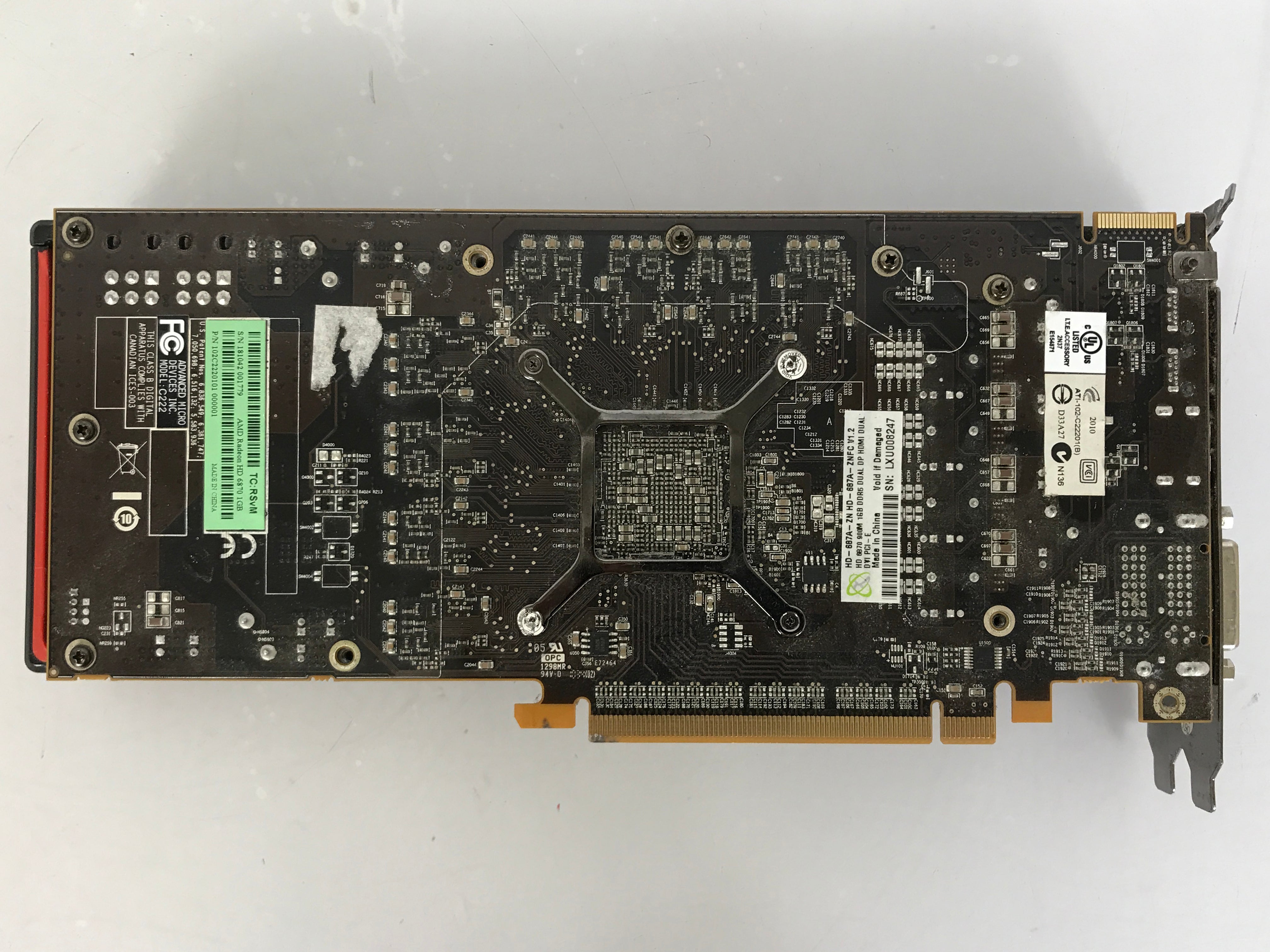 XFX Radeon HD 6870 PCIe Video Graphics Card