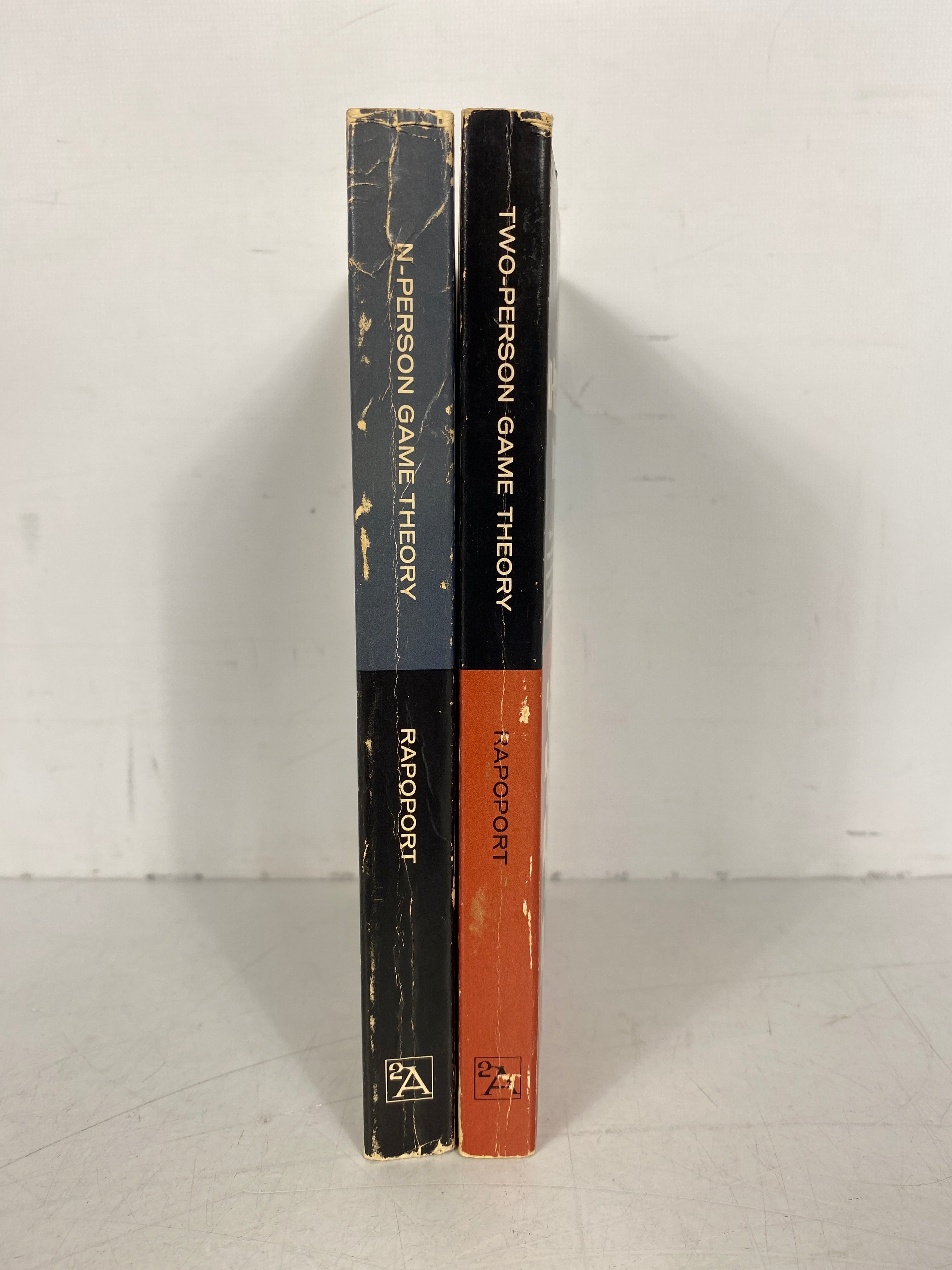 2 Anatol Rapoport Vols: Two-Person/N-Person Game Theory 1966-70 SC