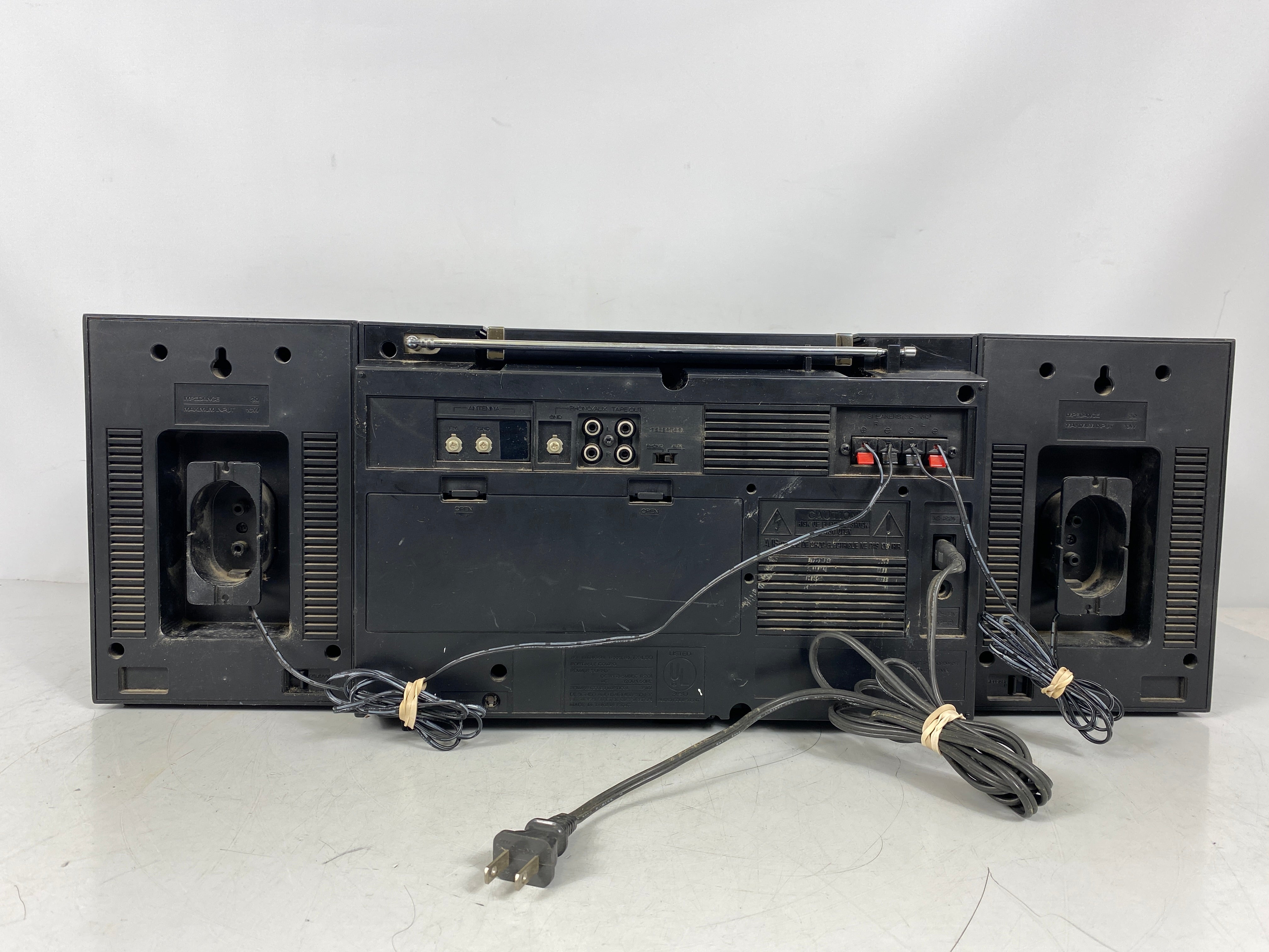 Vintage Mitsubishi TX-L50 Boombox Cassette Player