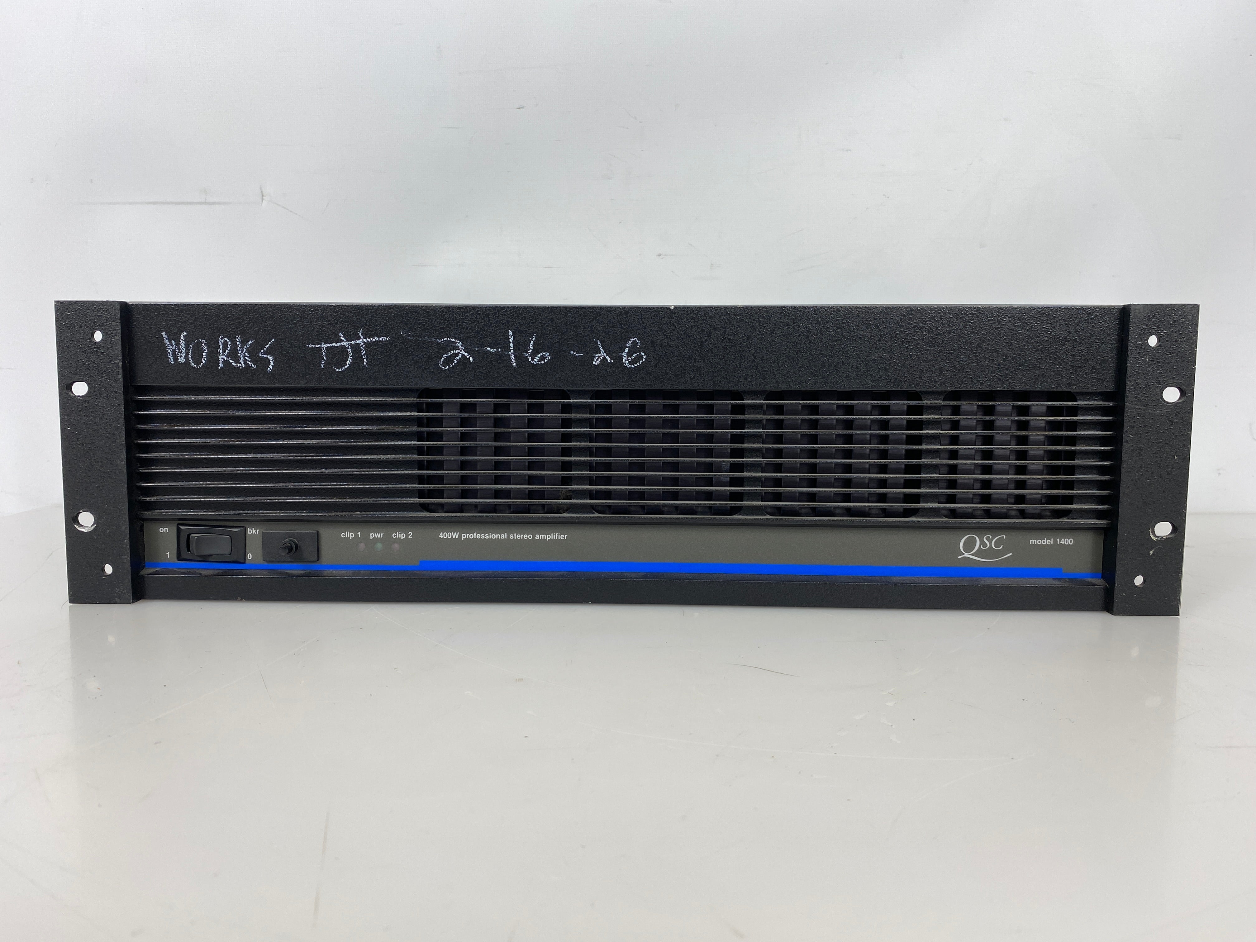 QSC 1400 2 Channel Power Amplifier