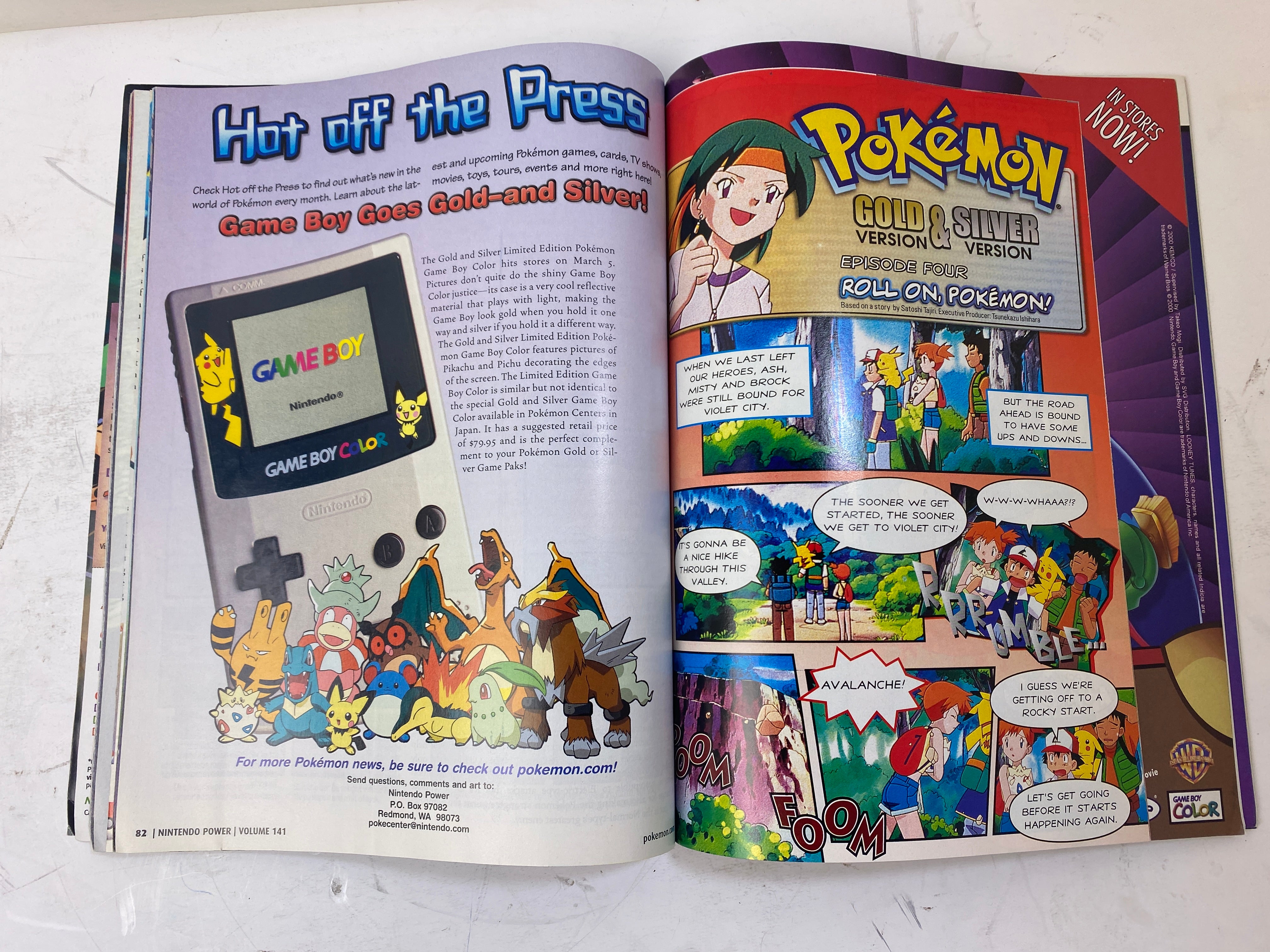 Nintendo Power Magazine Vol 141 February 2001  w/  poster