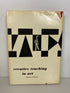 Creative Teaching in Art by Victor D'Amico 1968 Sixth Printing HC DJ