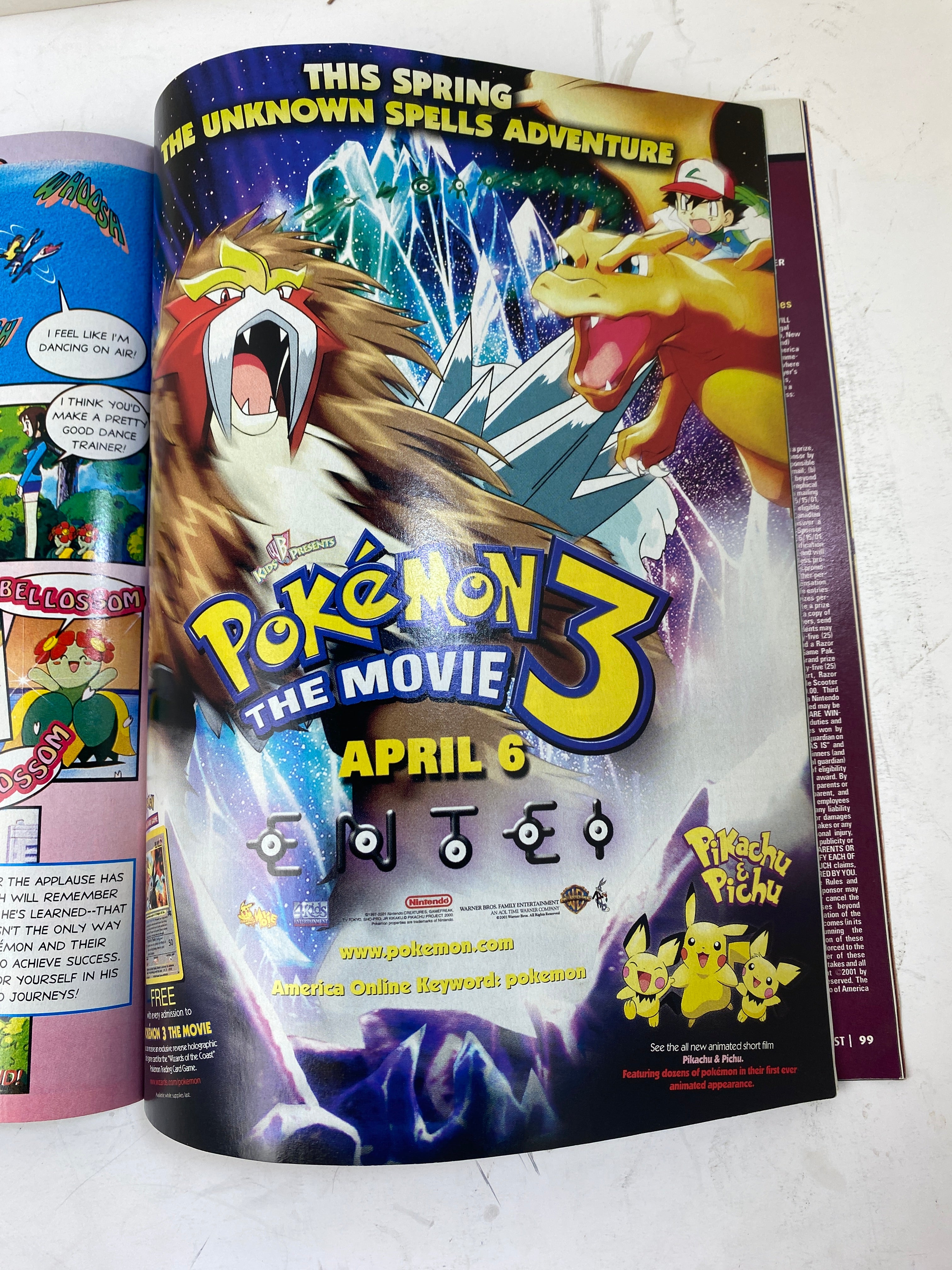 Nintendo Power Magazine Vol 143 April 2001  w/  poster