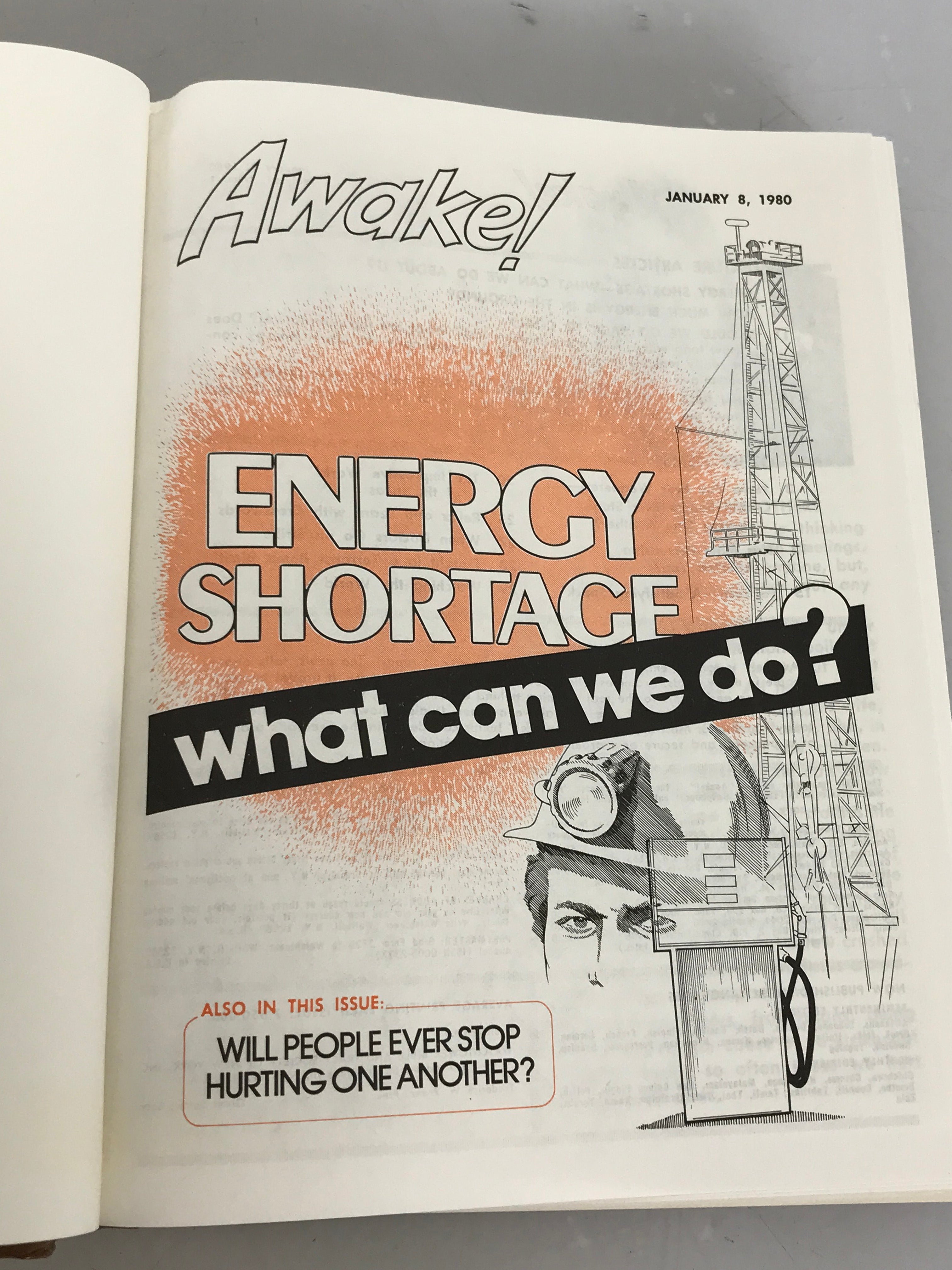 Lot of 10 Awake! Watchtower Newsletter Annuals 1980-1989