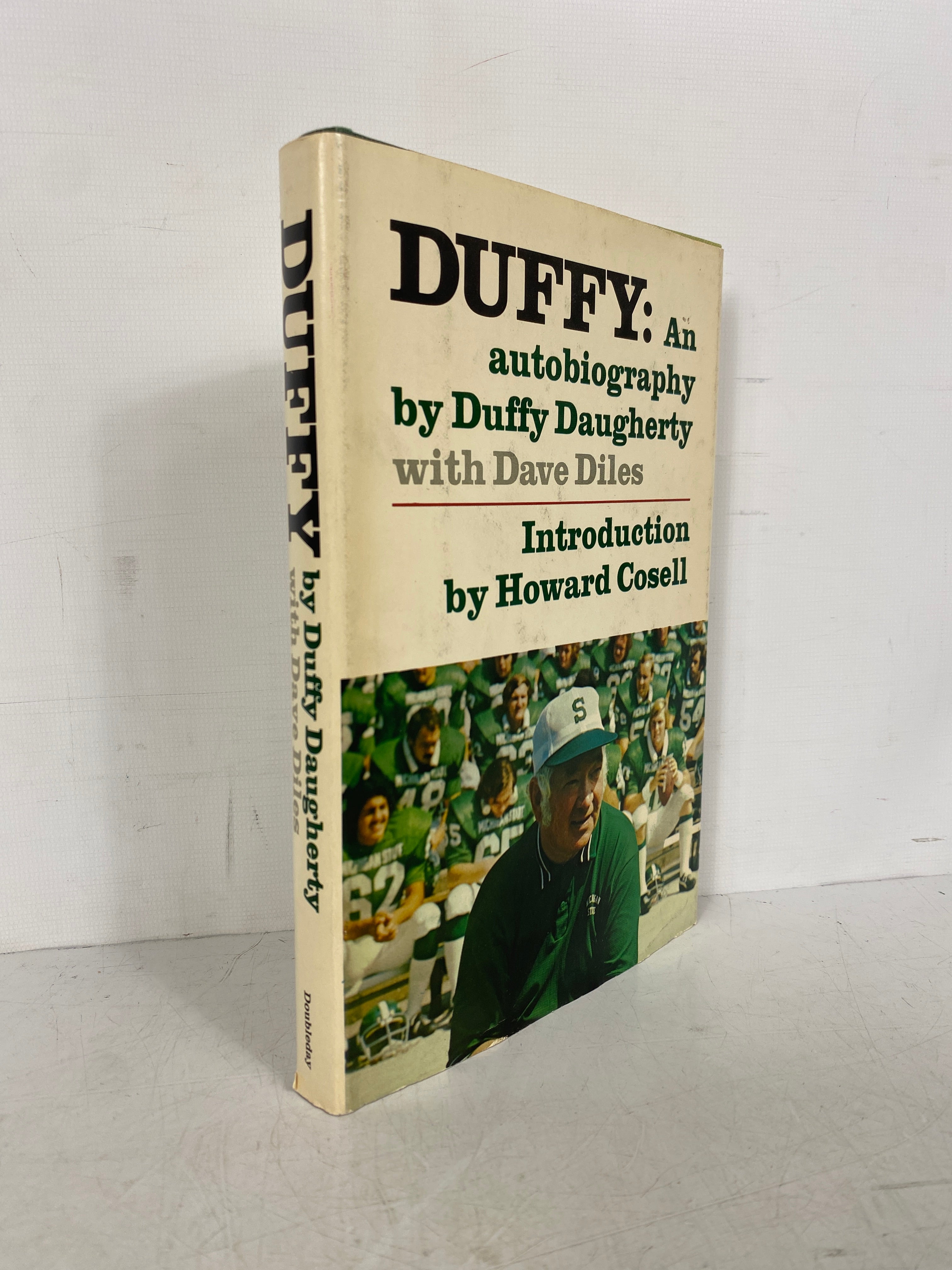 Duffy: An Autobiography by Duffy Daugherty 1974 Signed HC DJ