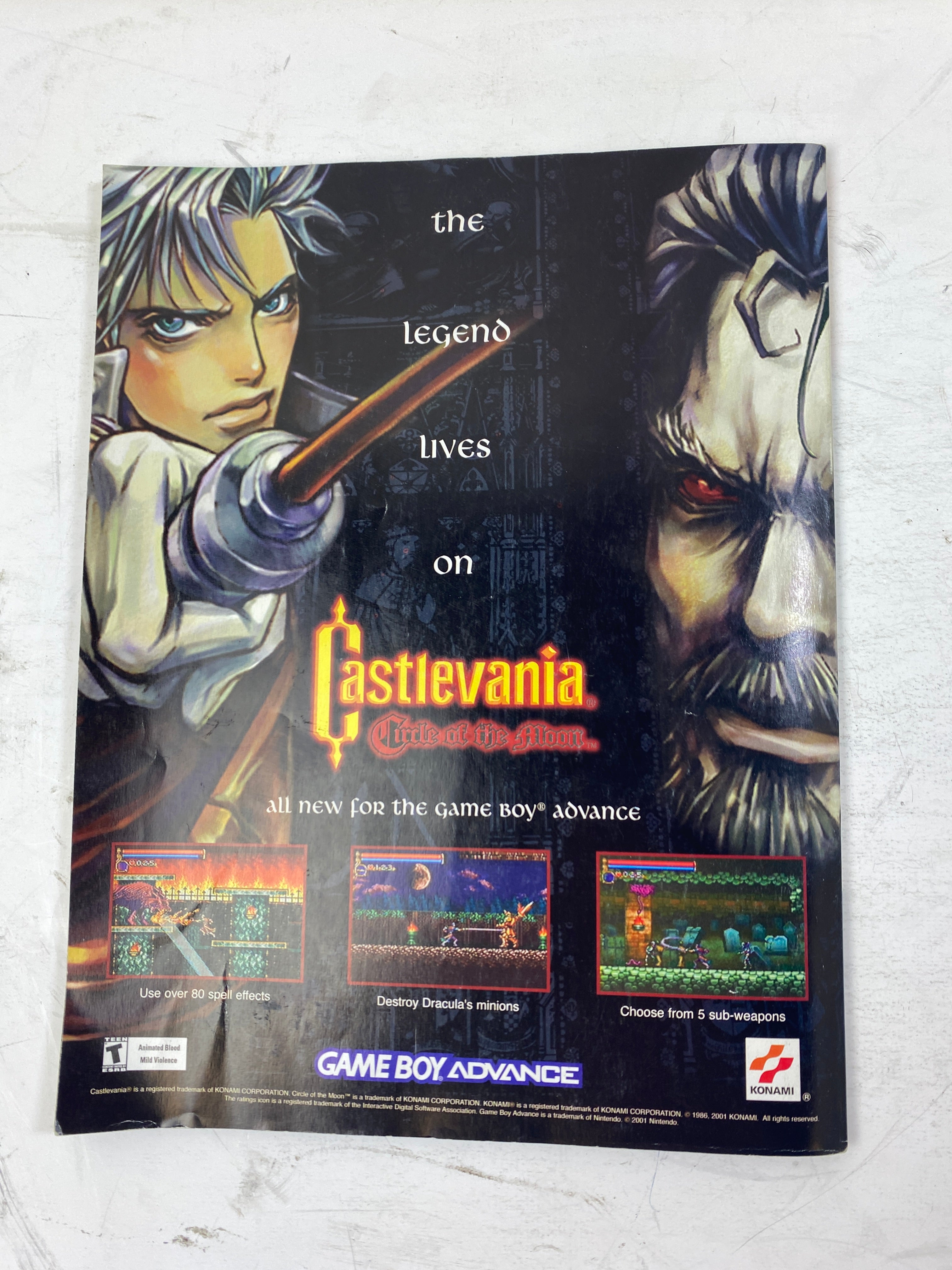 Nintendo Power Magazine Vol 147 August 2001 w/  poster