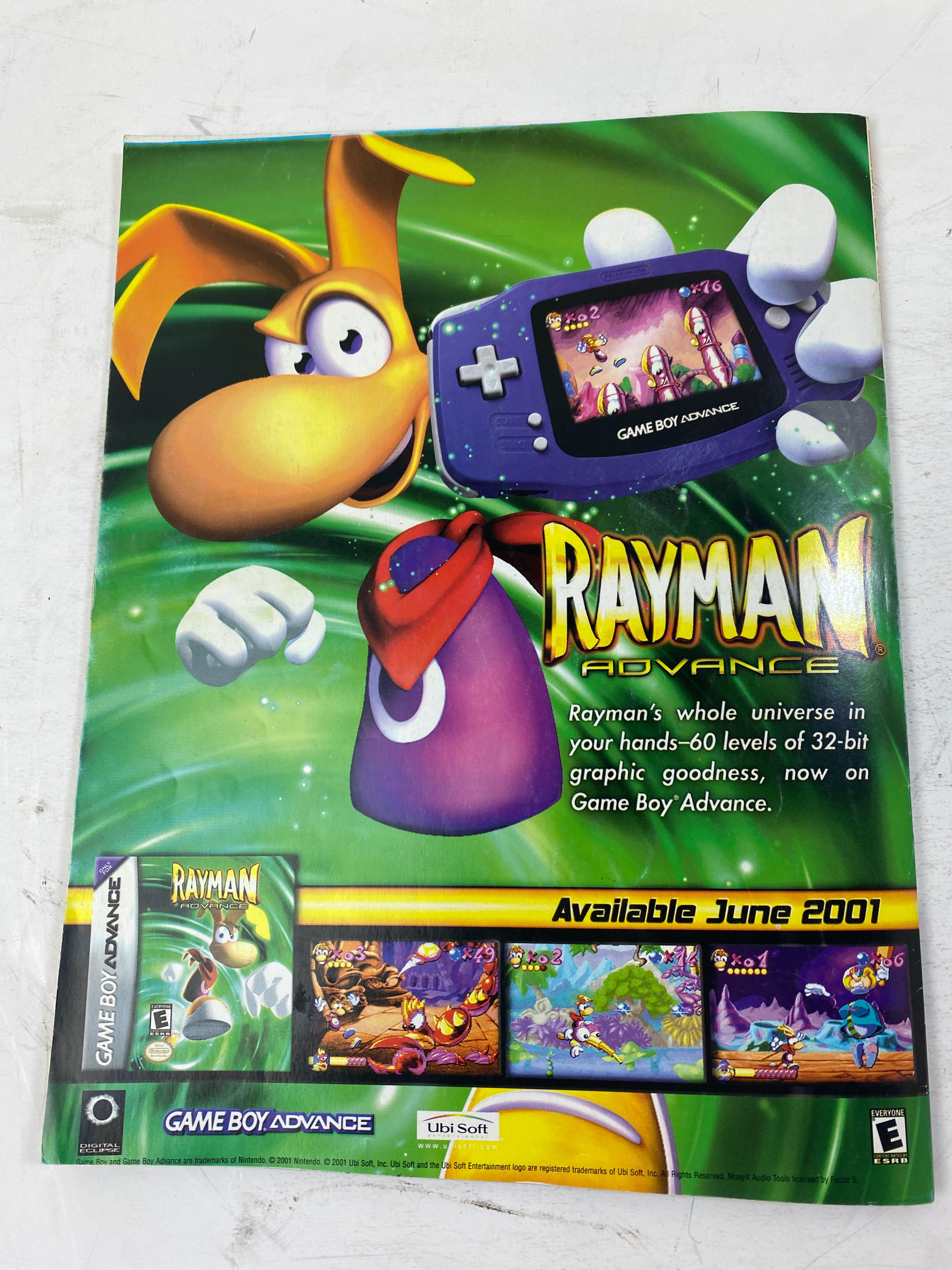 Nintendo Power Magazine Vol 145 June 2001  w/  poster