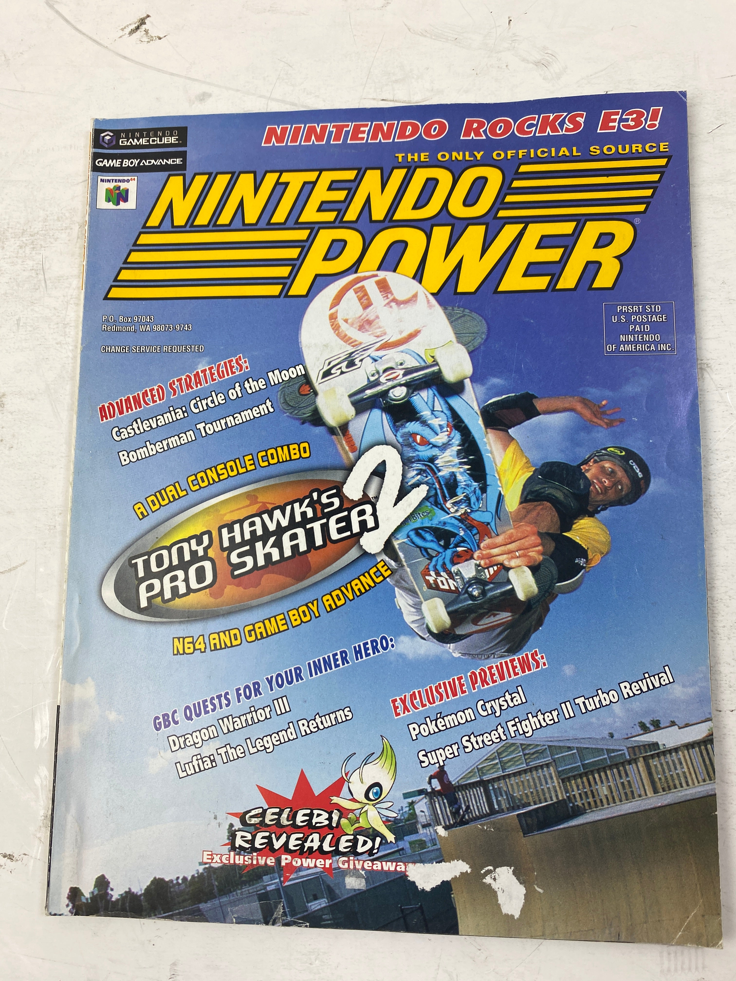 Nintendo Power Magazine Vol 146 July 2001  w/  poster
