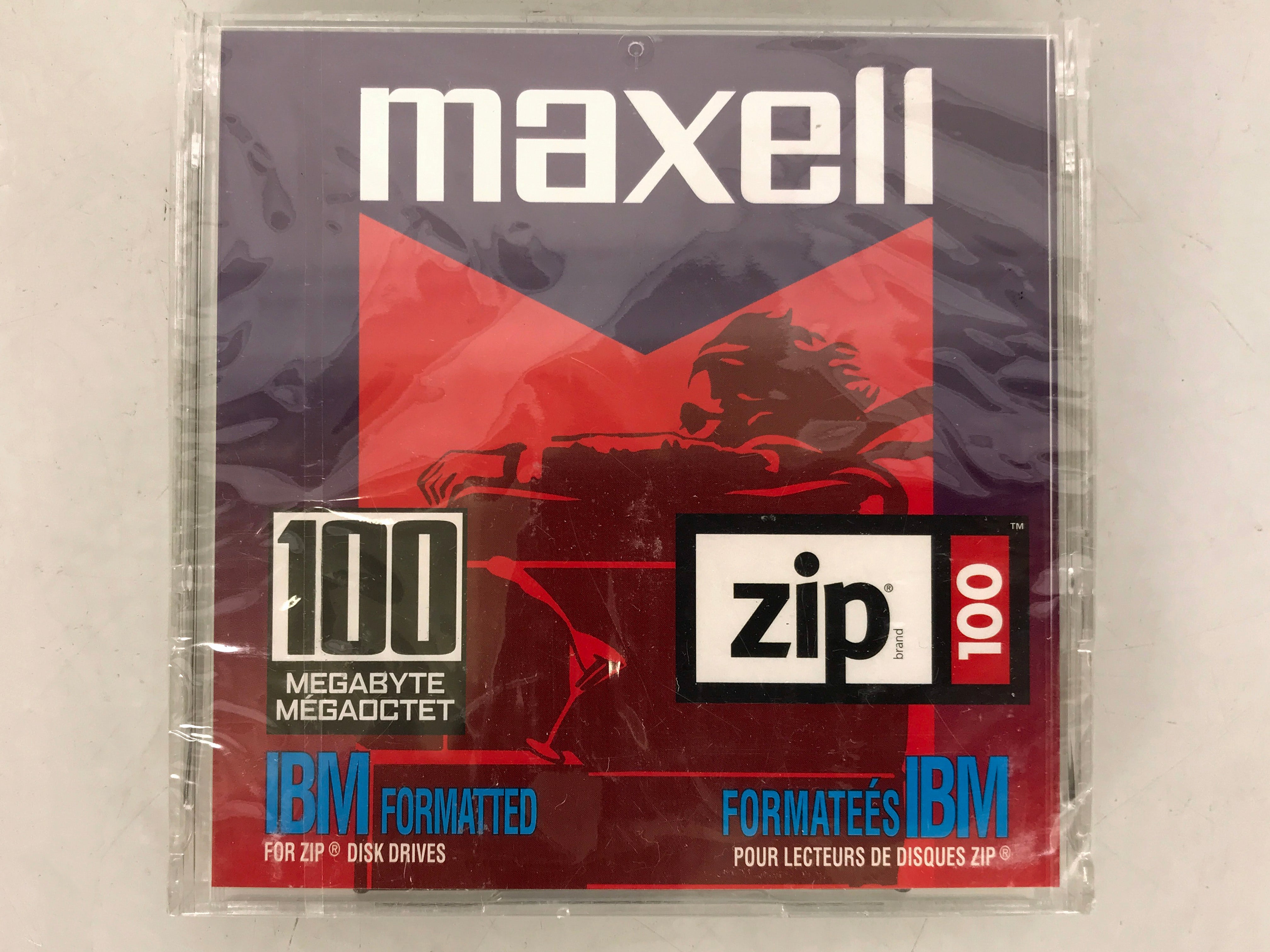 Maxell 100MB 100-IDM Zip Disk