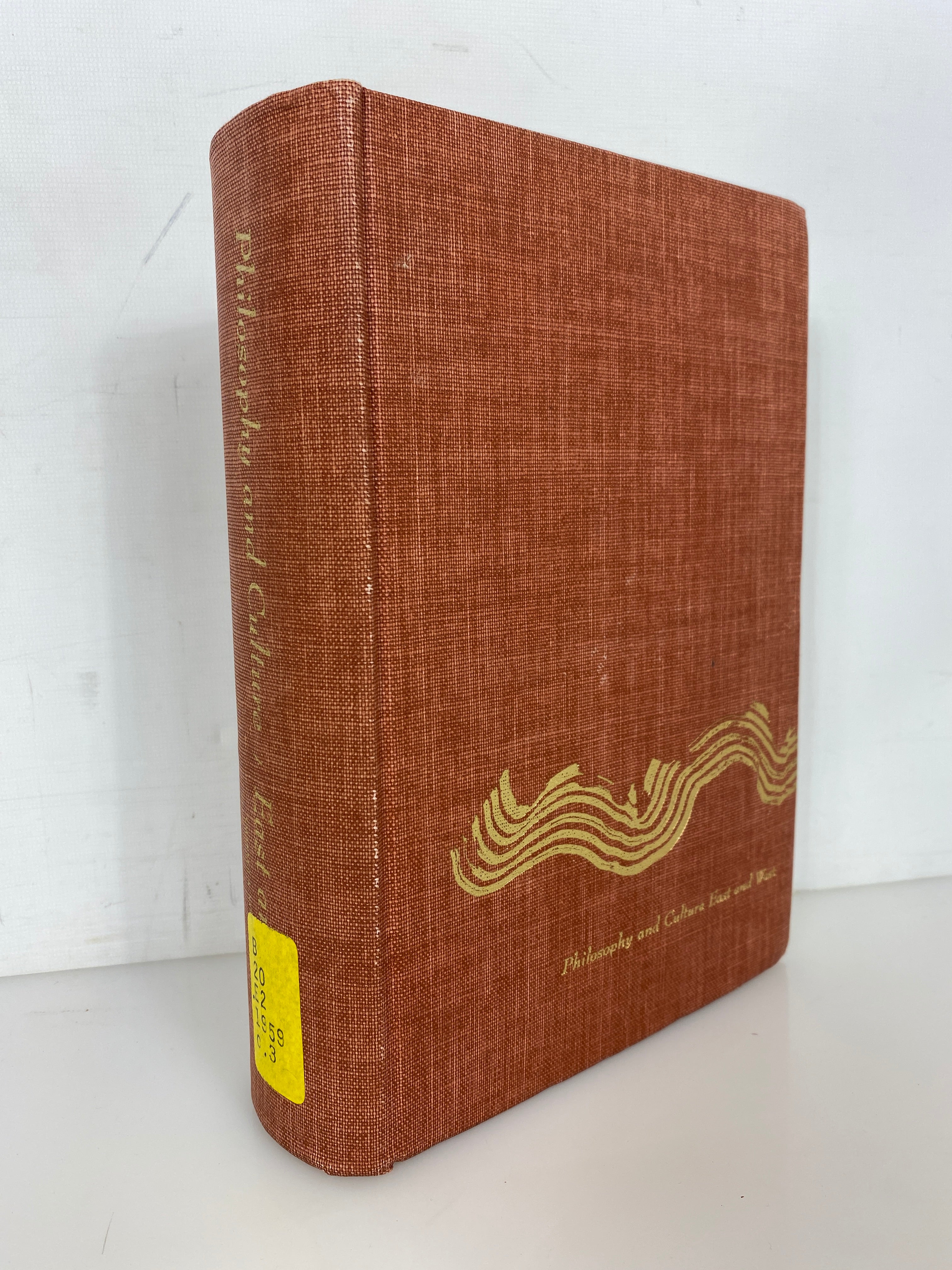 Philosophy and Culture East and West by Moore 1962 Ex-Library HC