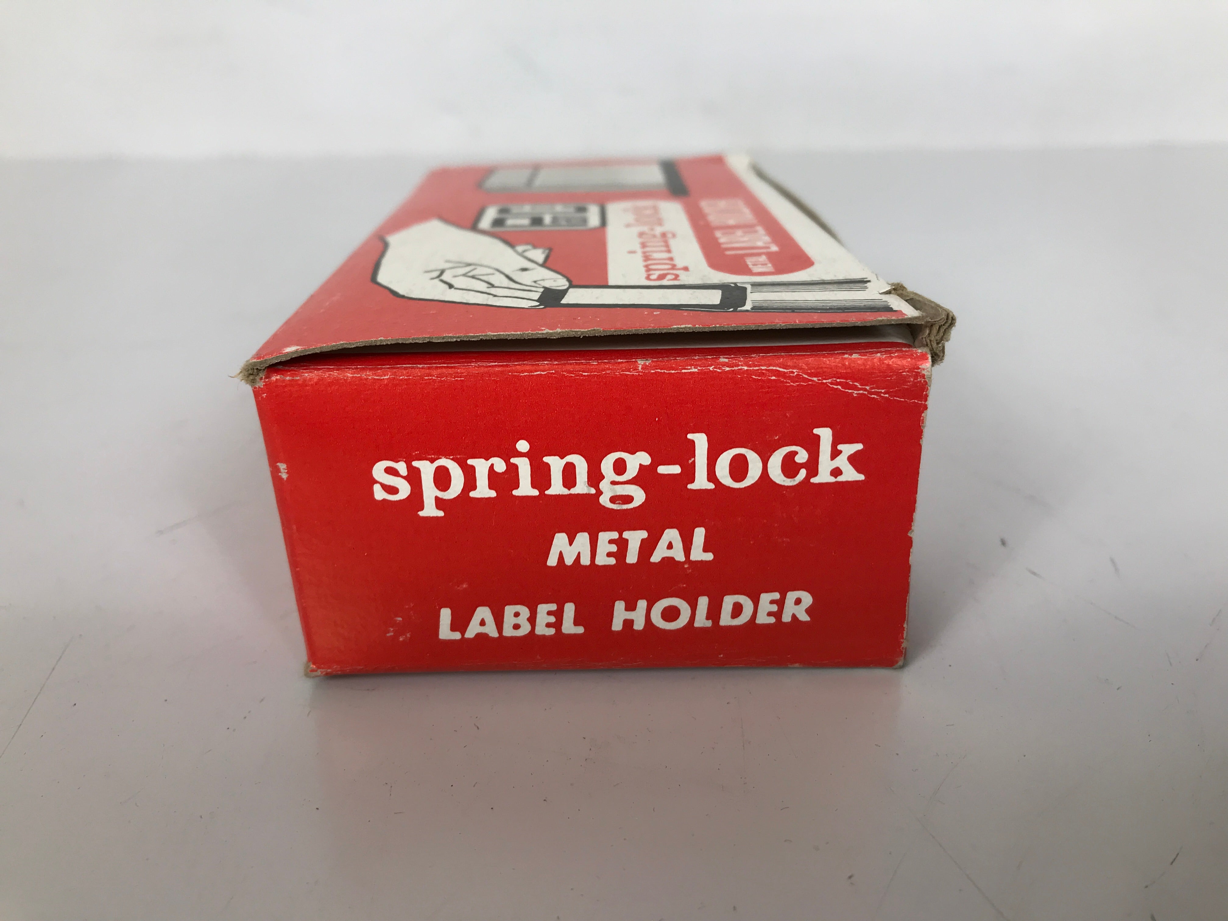 PanCo Spring-Lock Metal Label Holders