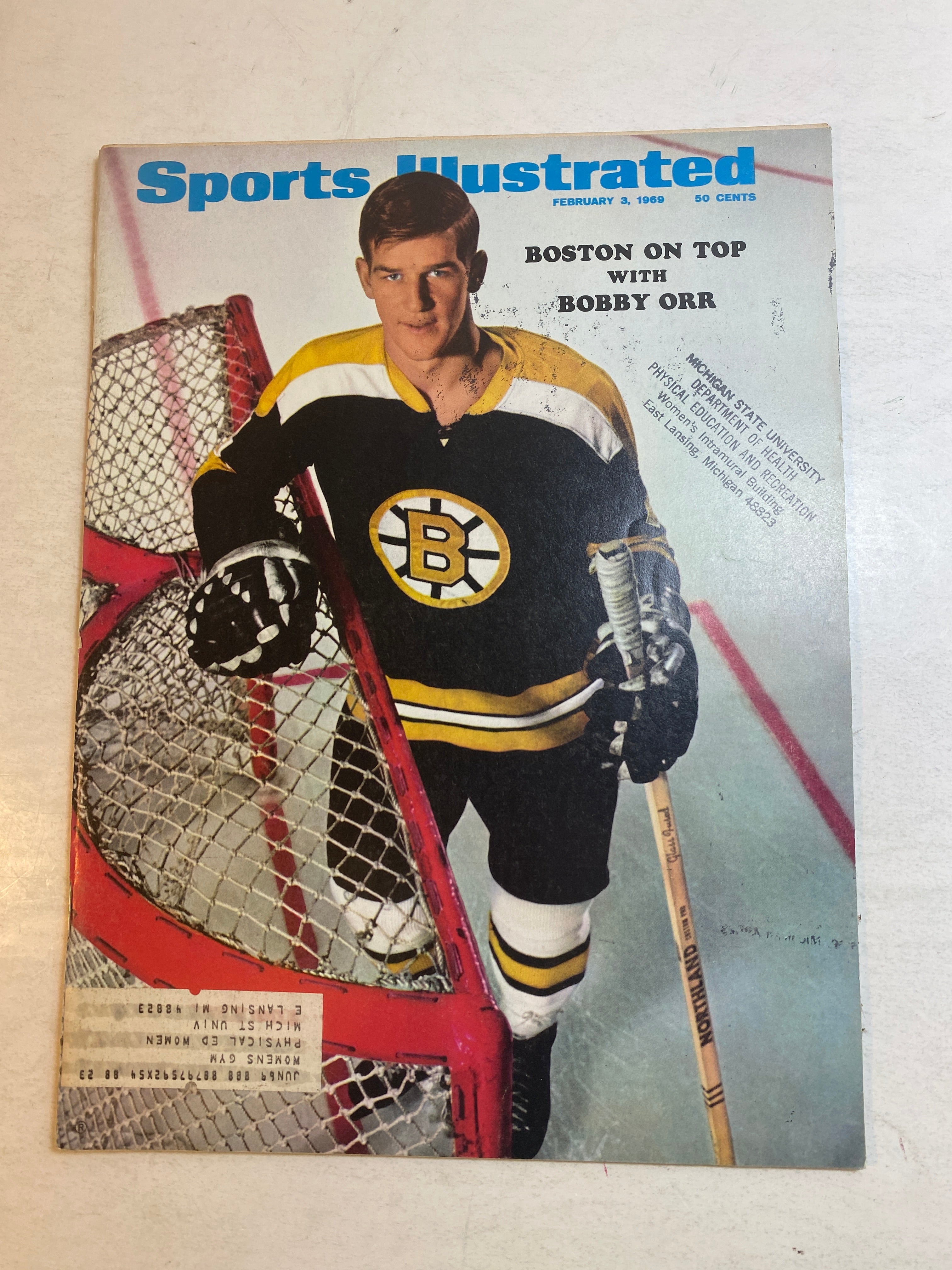 Sports Illustrated February 3, 1969 Bobby Orr Boston Bruins