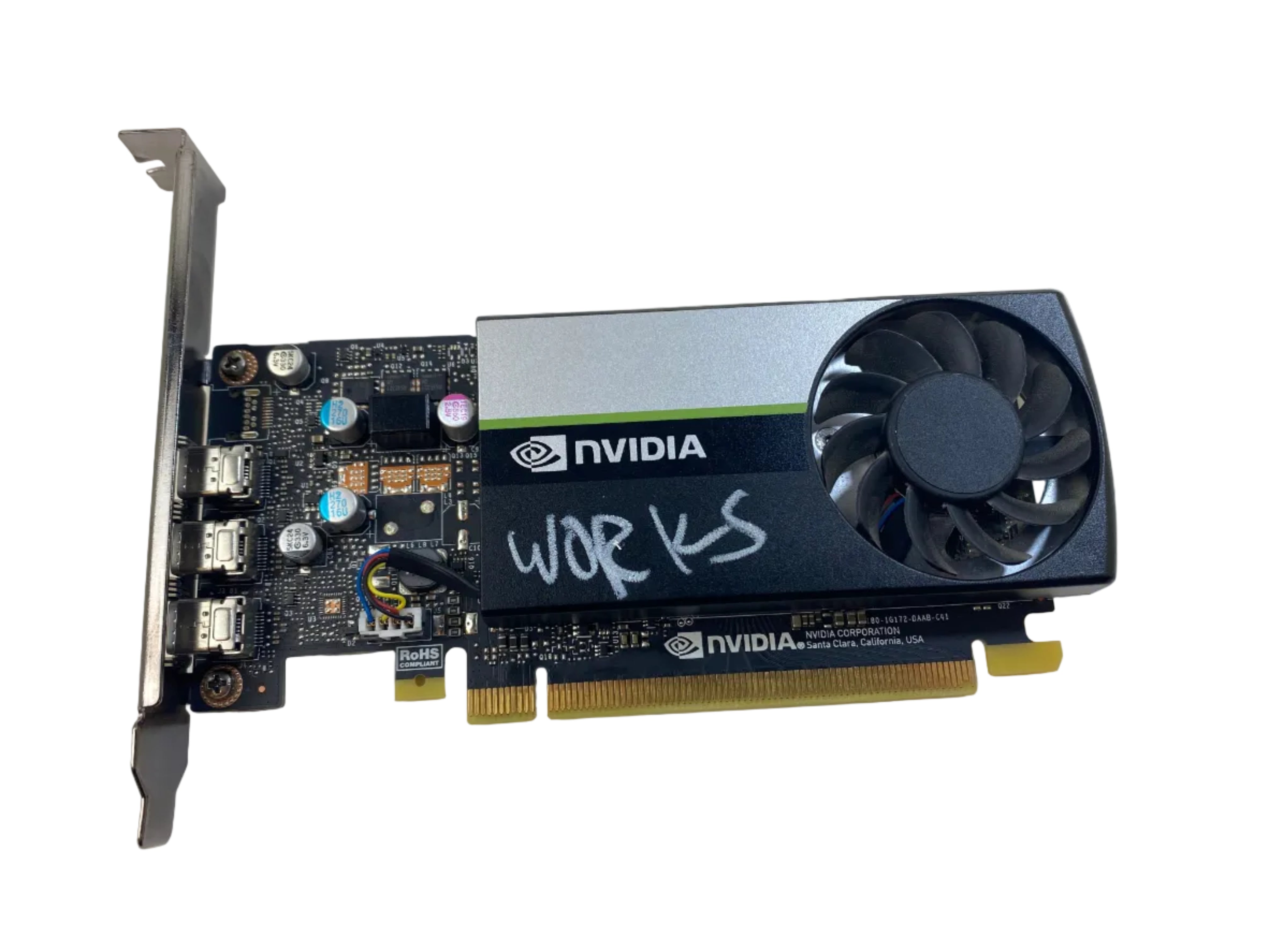 NVIDIA T400 4GB GDDR6 Low Profile Graphics Card