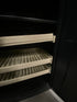 Black 2 Door Adjustable Shelf File Cabinet