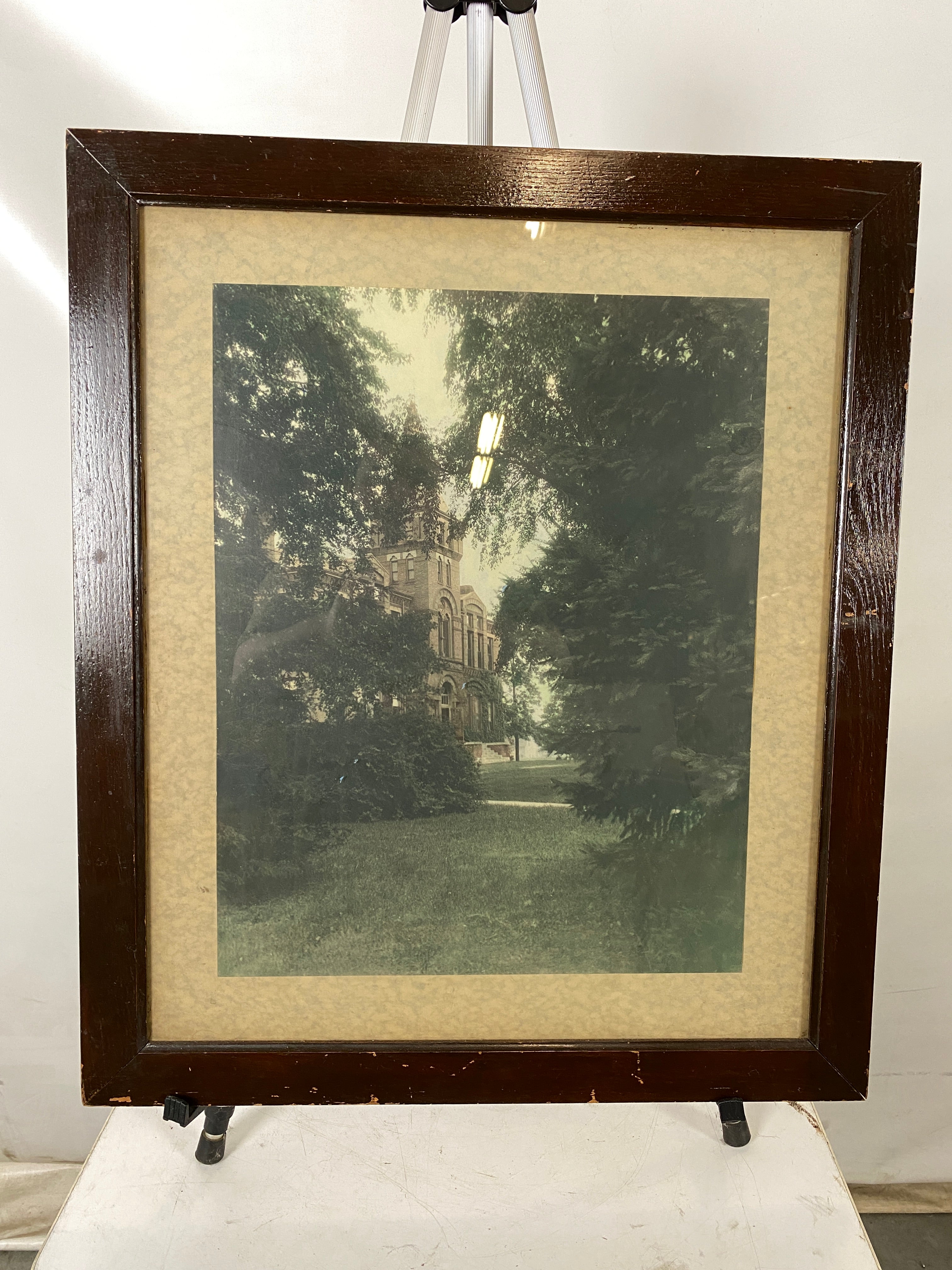 Framed Picture of Linton Hall
