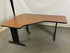 Steelcase Woodgrain Laminate Corner Desk