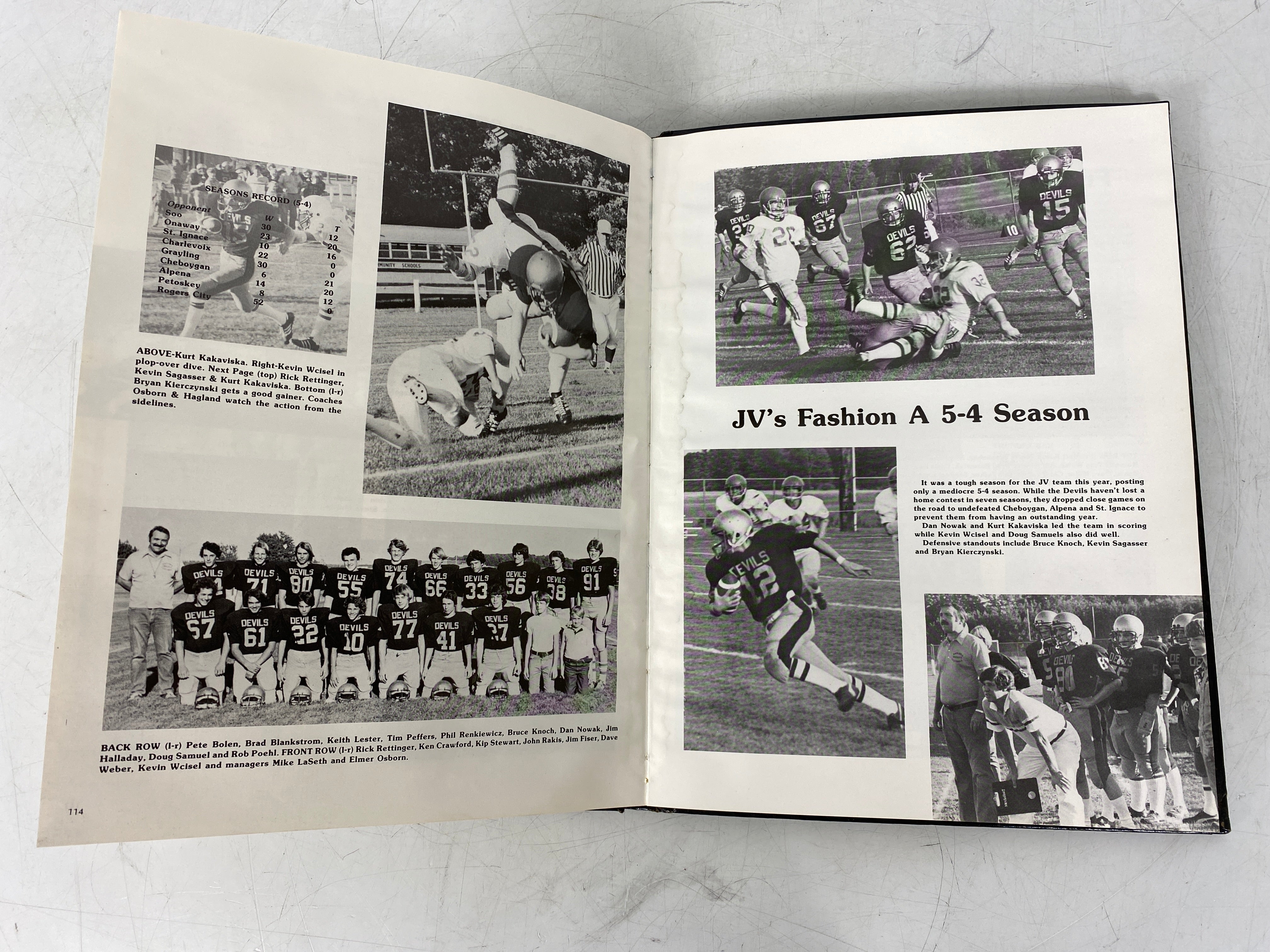 1981 Gaylord High School Yearbook Gaylord Michigan HC