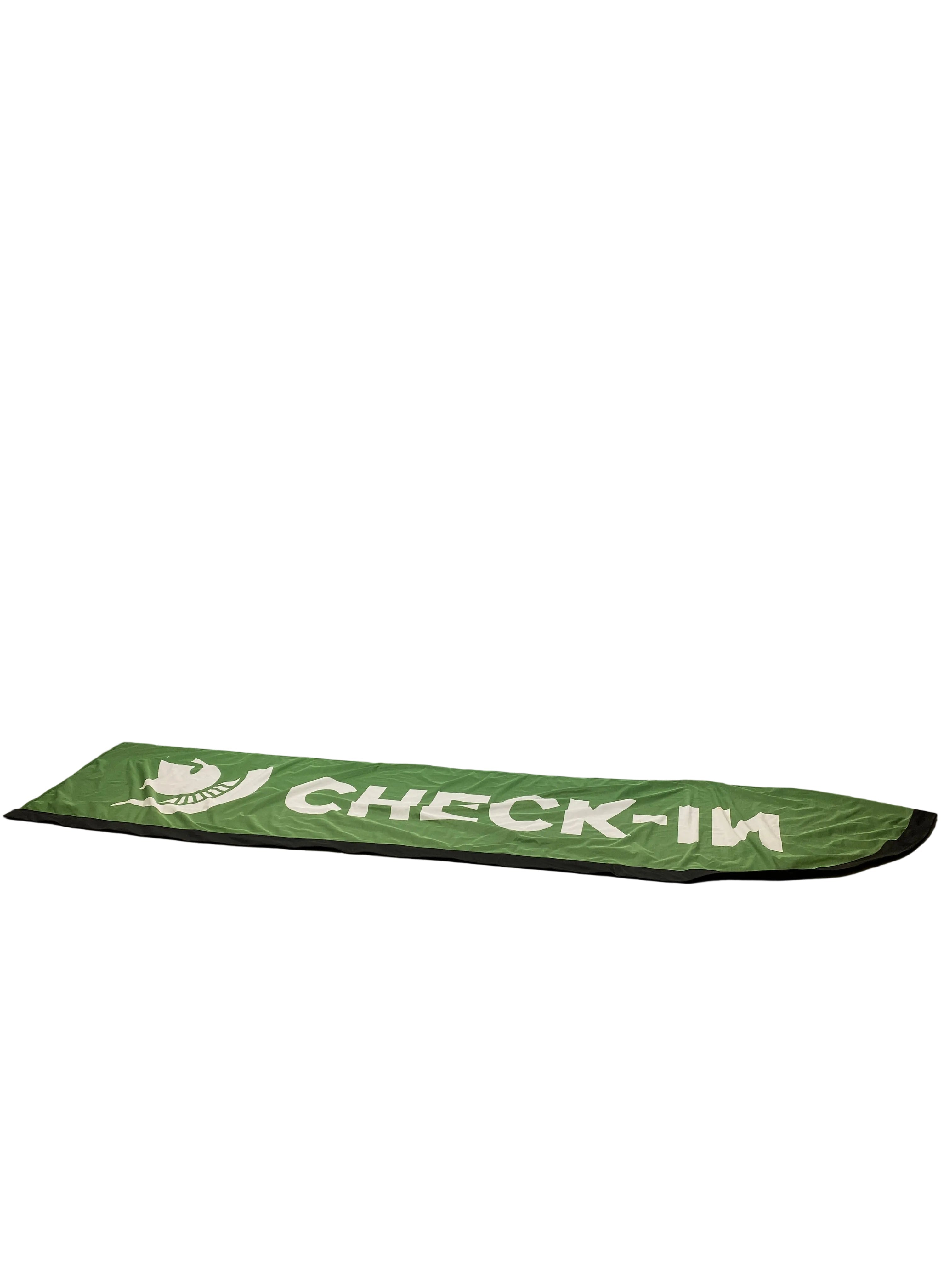 MSU Black & Green Check-In Flag