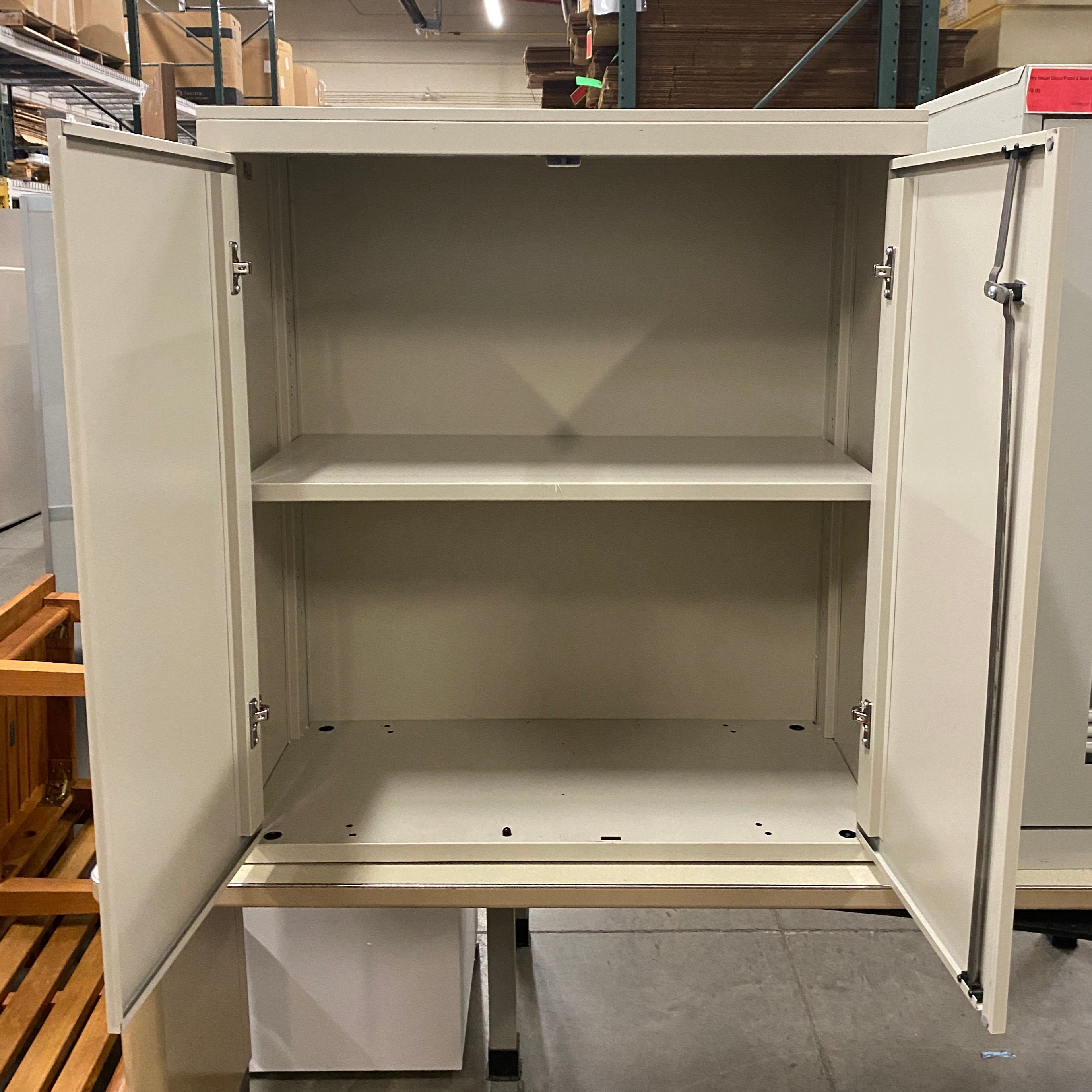 Great Openings Grey 2 Door Cabinet