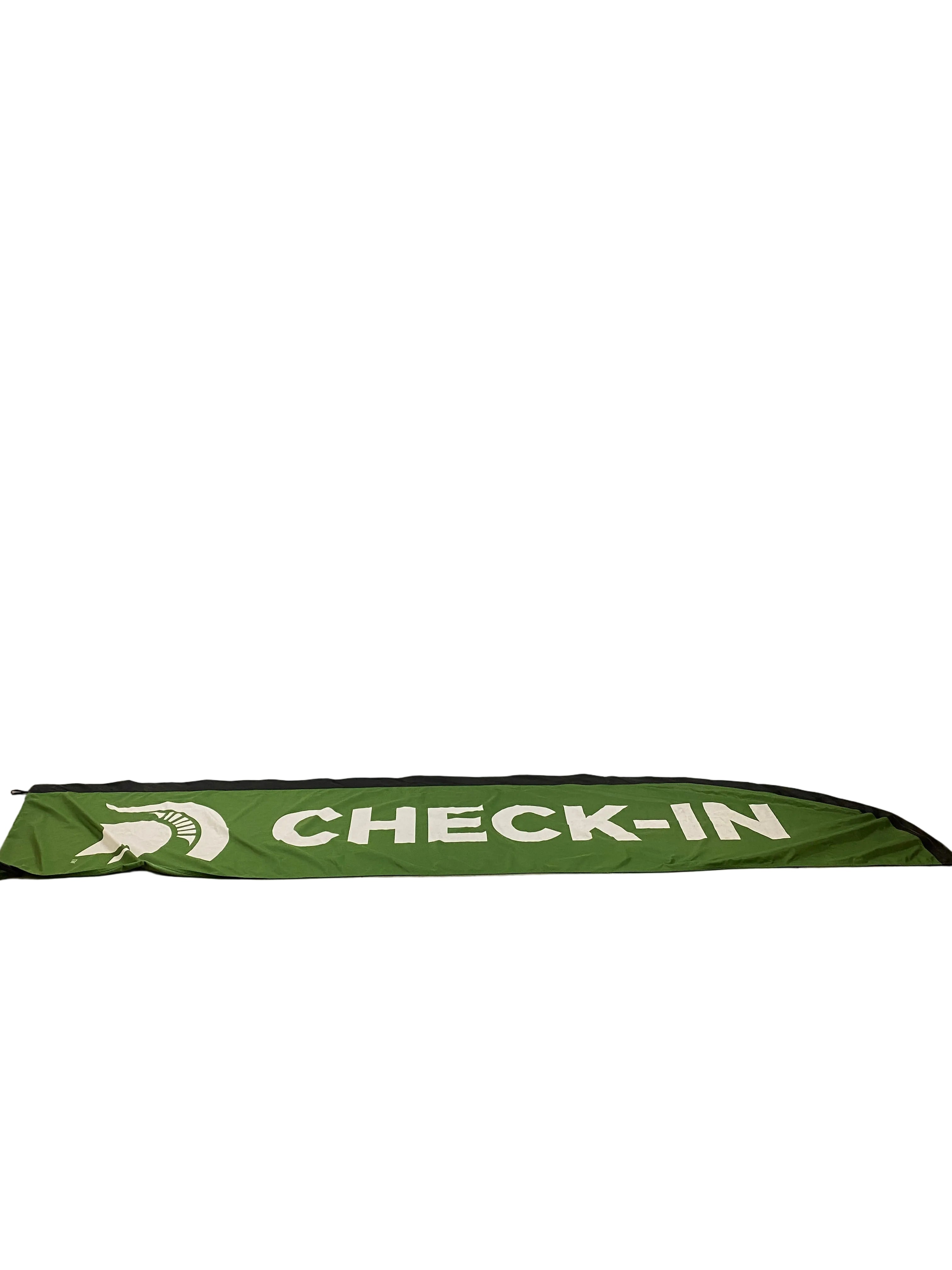 MSU Black & Green Check-In Flag
