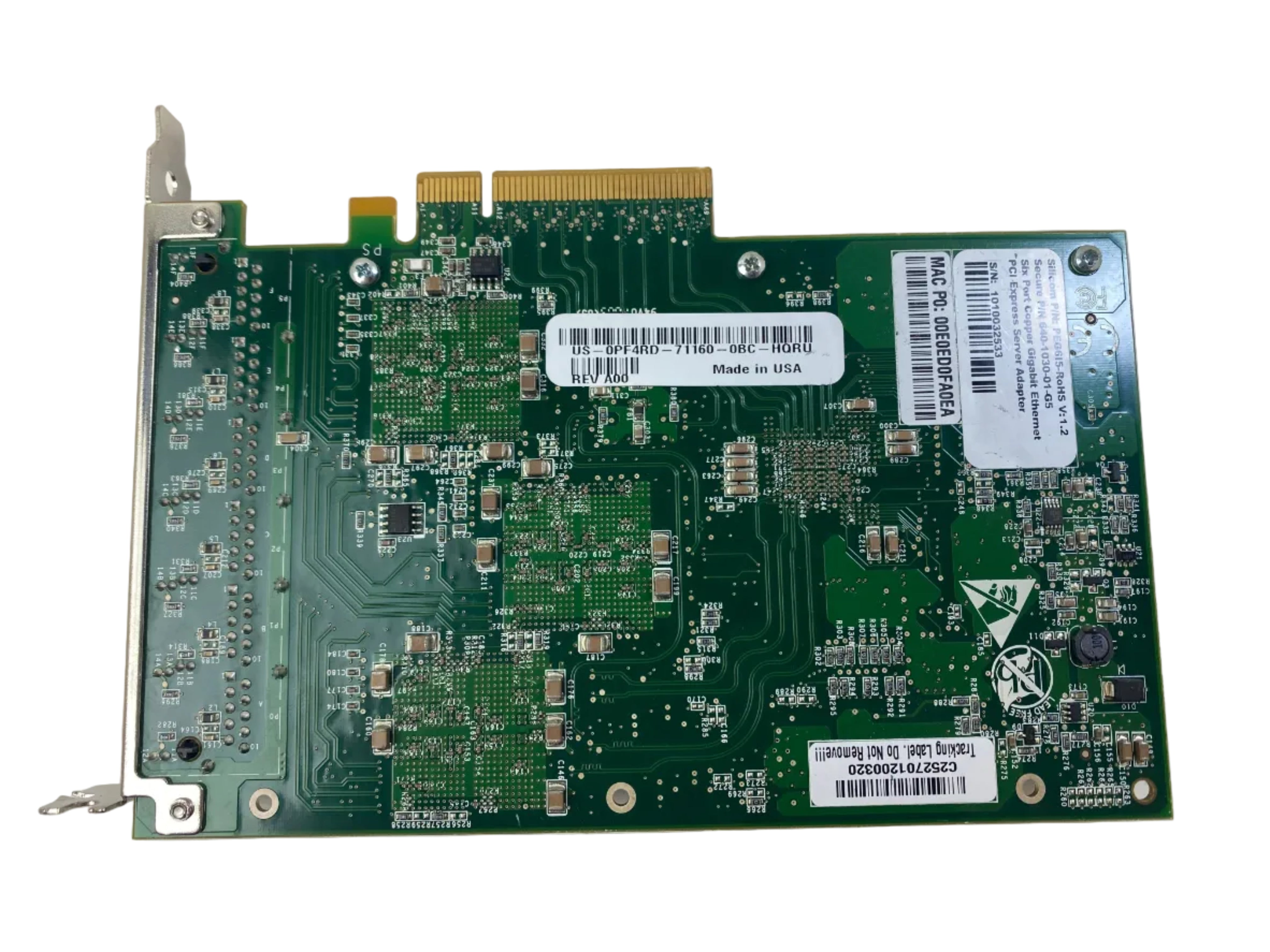 Silicom PEG6I5-RoHS V:1.2 6 Port Gigabit PCI Express Ethernet Server Adaptor