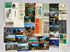 Midwest States Travel Ephemera Lot (Maps, Postcards, Brochures)