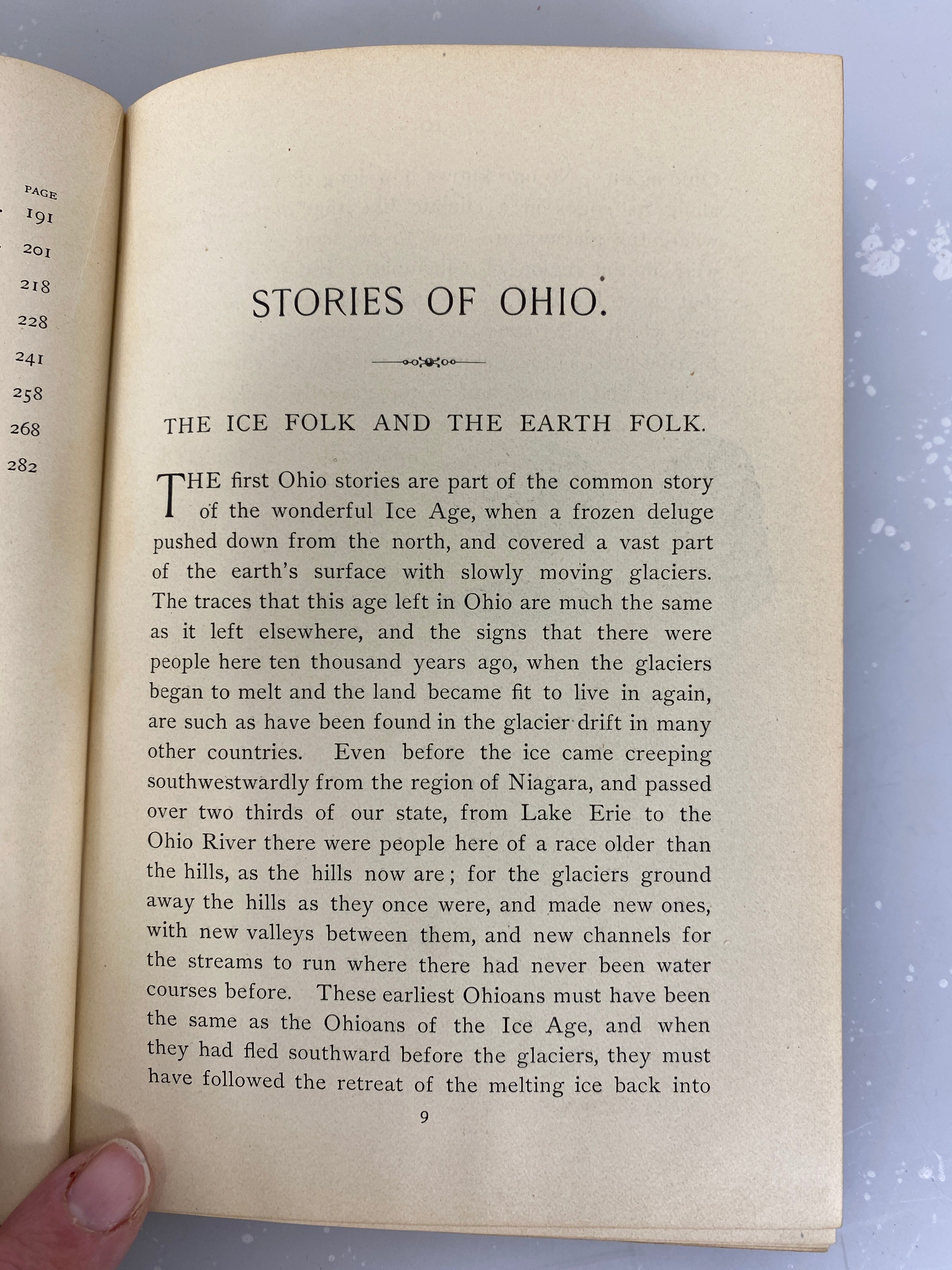 Antique Stories of Ohio by William Dean Howells 1897 American Book Company HC
