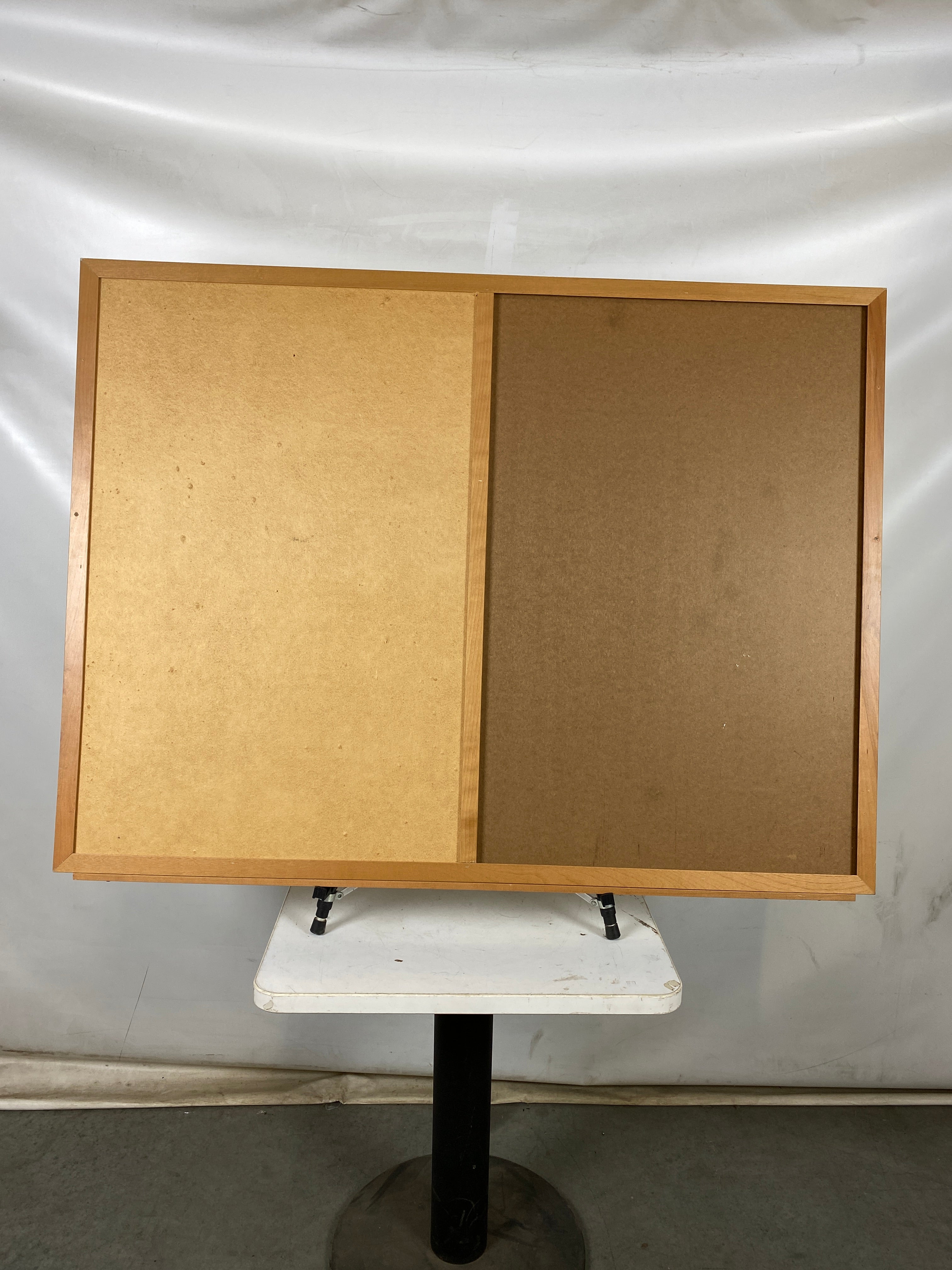 Quartet Half Whiteboard Half Cork Board