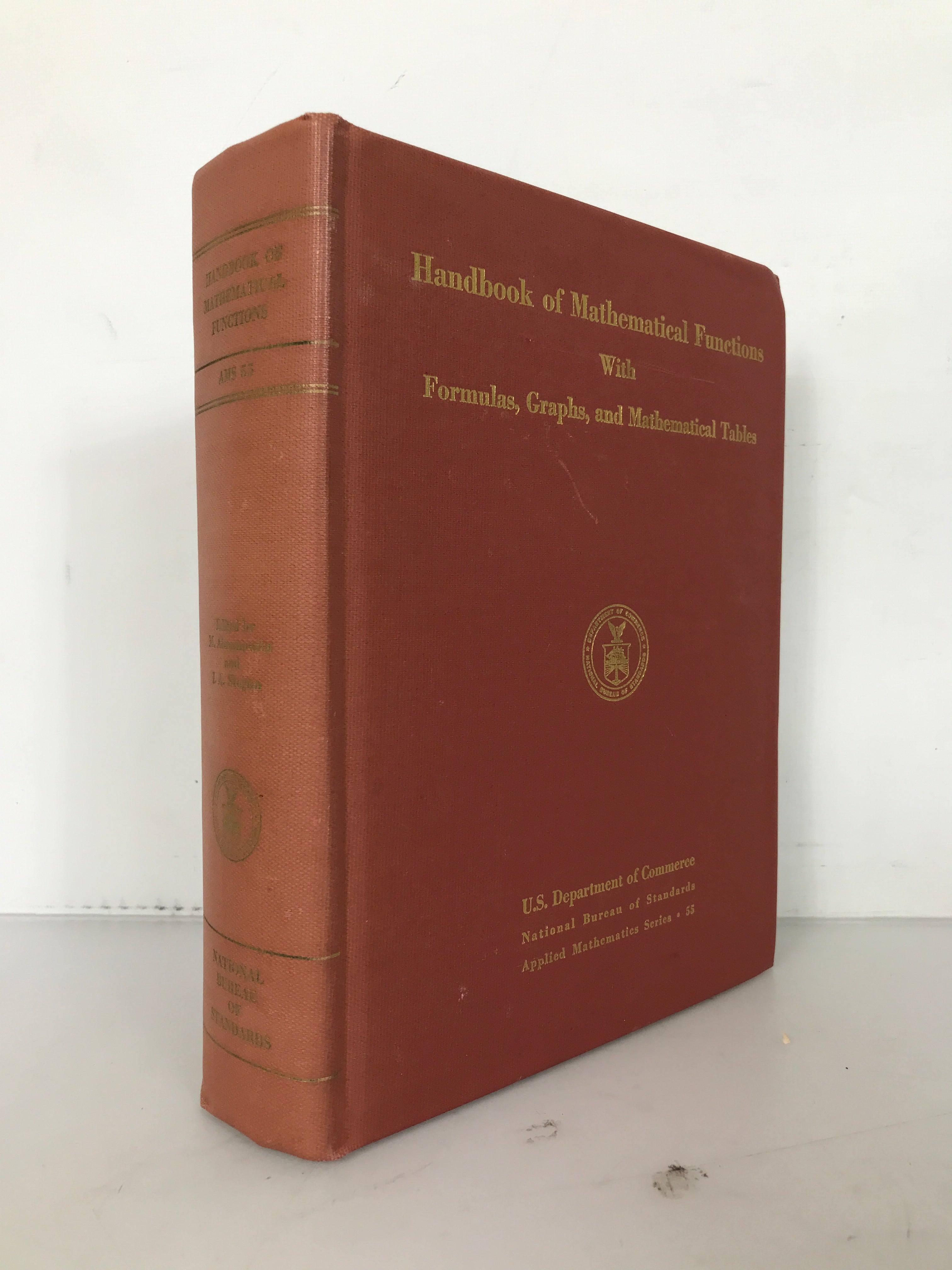 U.S. Dept of Commerce Handbook of Mathematical Functions 1965 Fourth Printing HC